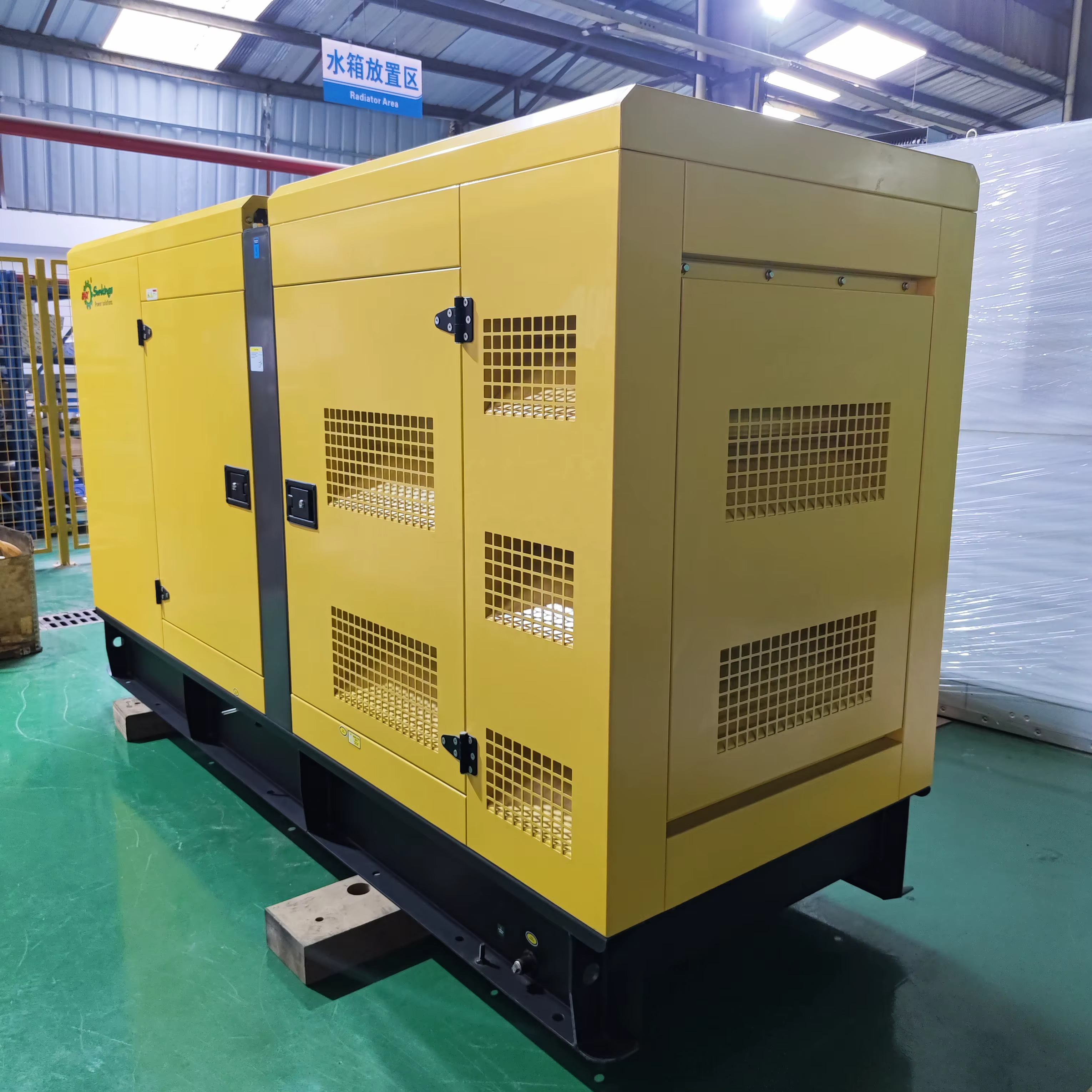 Sunkings 165kva 132kw Water Cooled Silent Type Backup Power Generation Price Diesel Generator Set — image 2