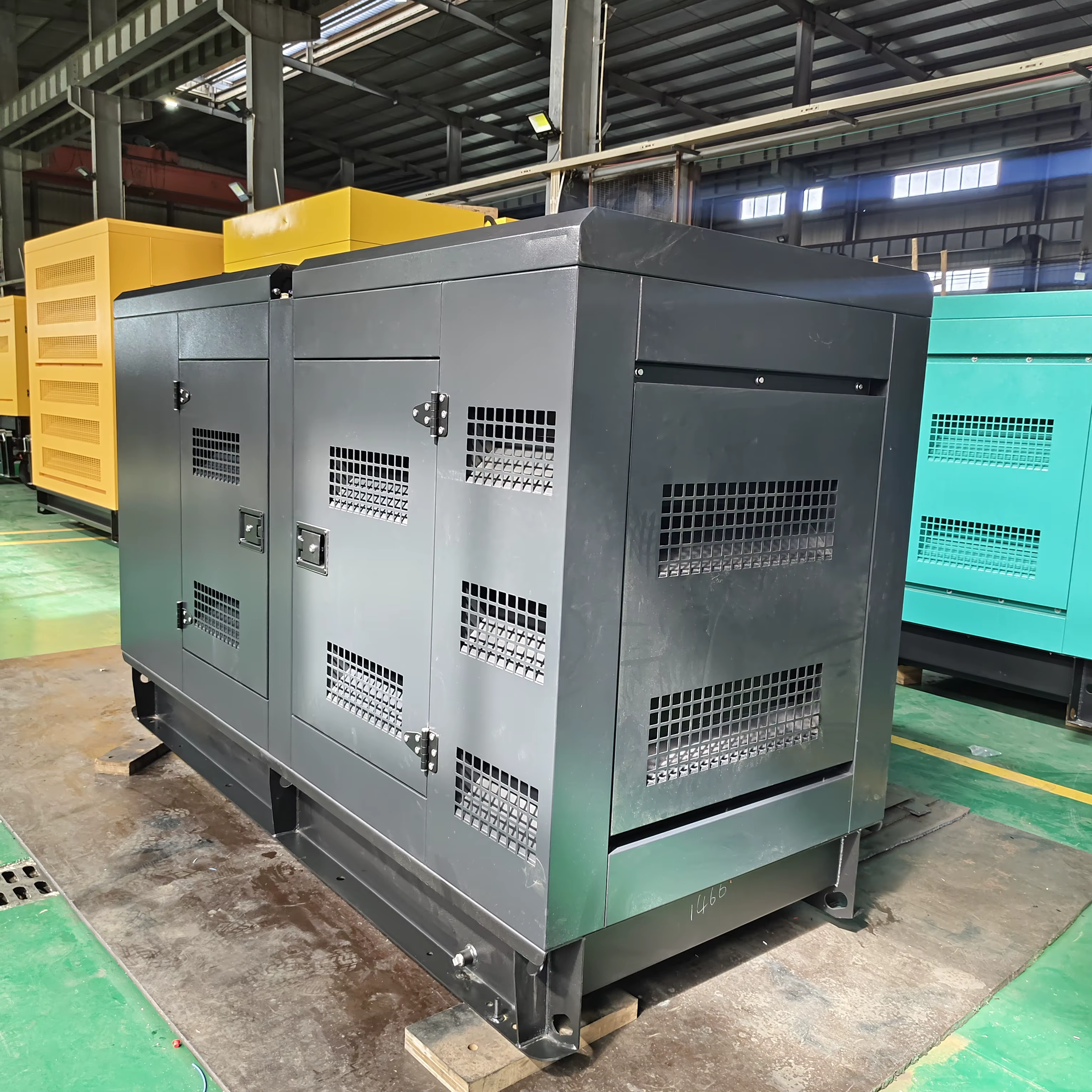 20KW-400KW Open Frame Diesel Generator with Water-cooled System and Electric Start — image 3