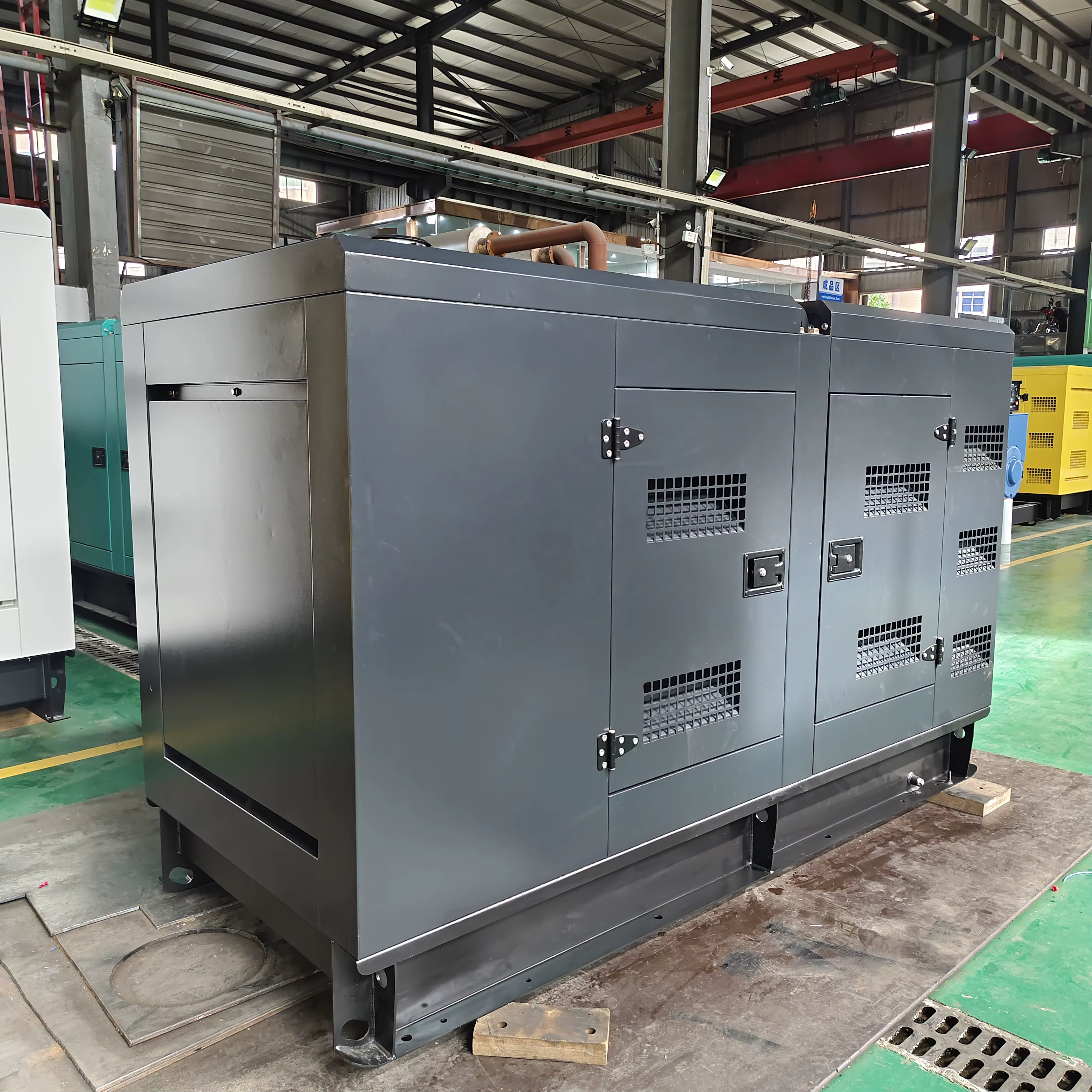 20KW-400KW Open Frame Diesel Generator with Water-cooled System and Electric Start — image 4