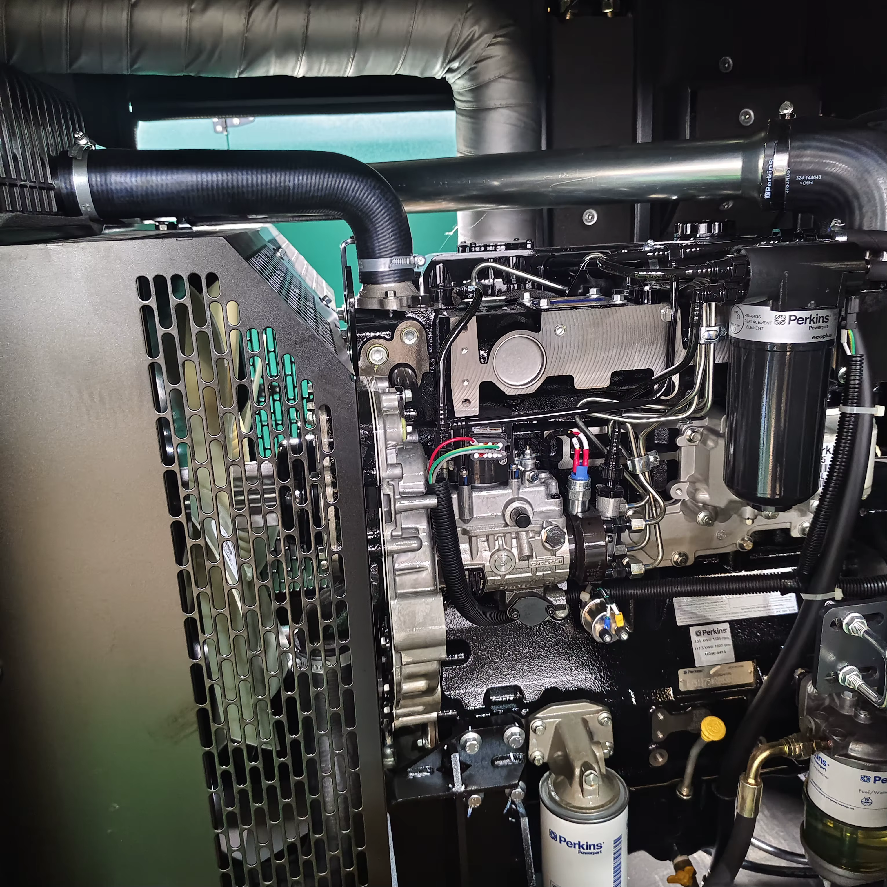 20KW-400KW Open Frame Diesel Generator with Water-cooled System and Electric Start — image 5