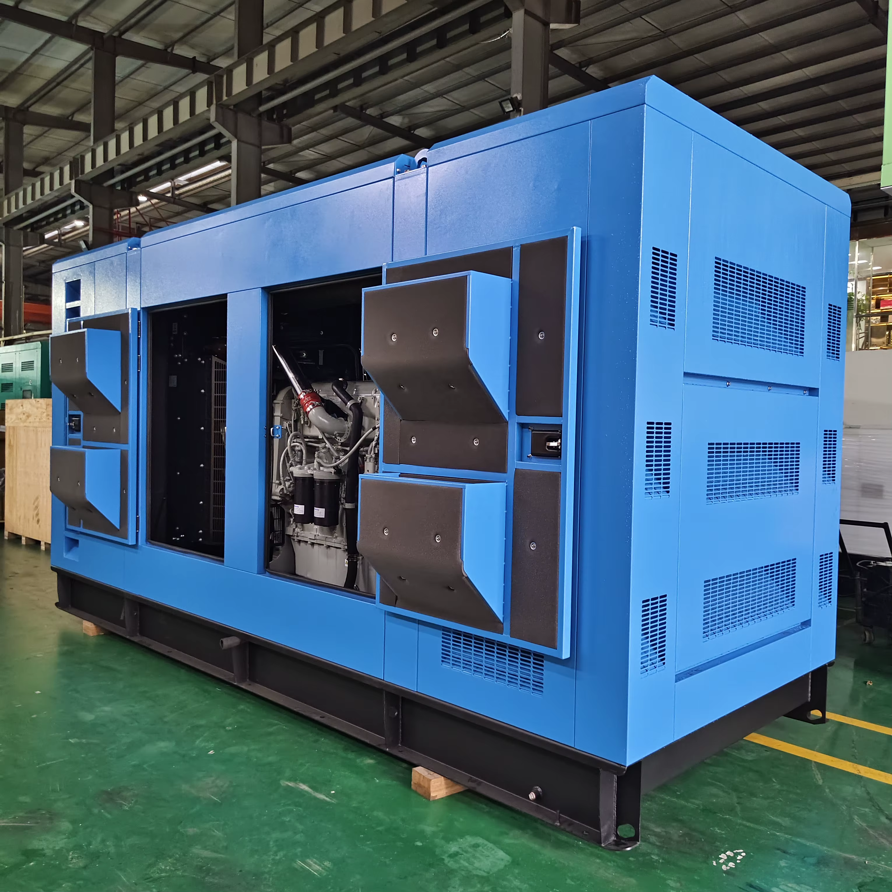 Foshan Factory Sunkings Customized 264KVA 200kw 3 Phase High Power Back up Standby Power Generator — image 5