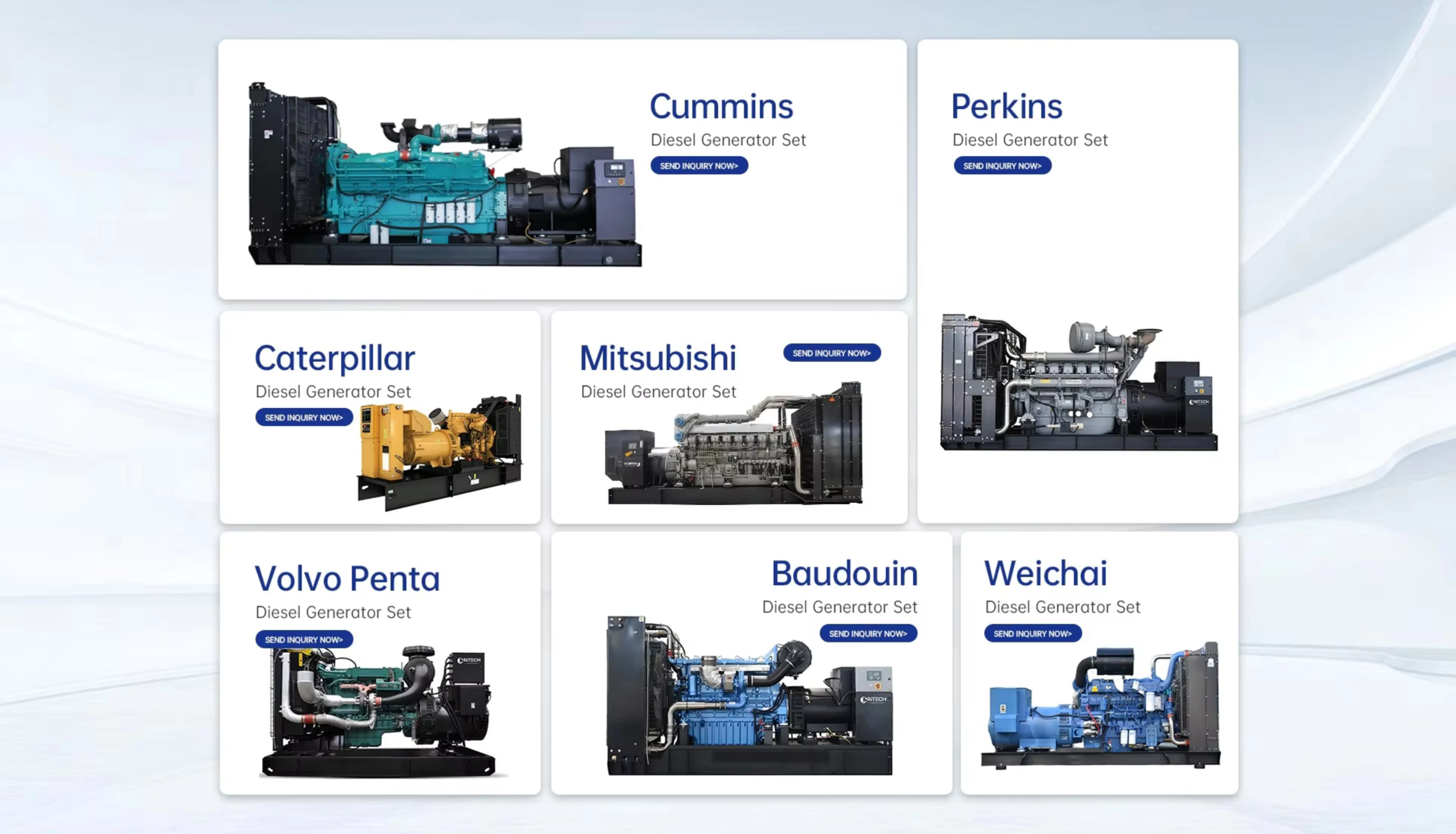 Foshan Factory Sunkings Customized 264KVA 200kw 3 Phase High Power Back up Standby Power Generator — image 6