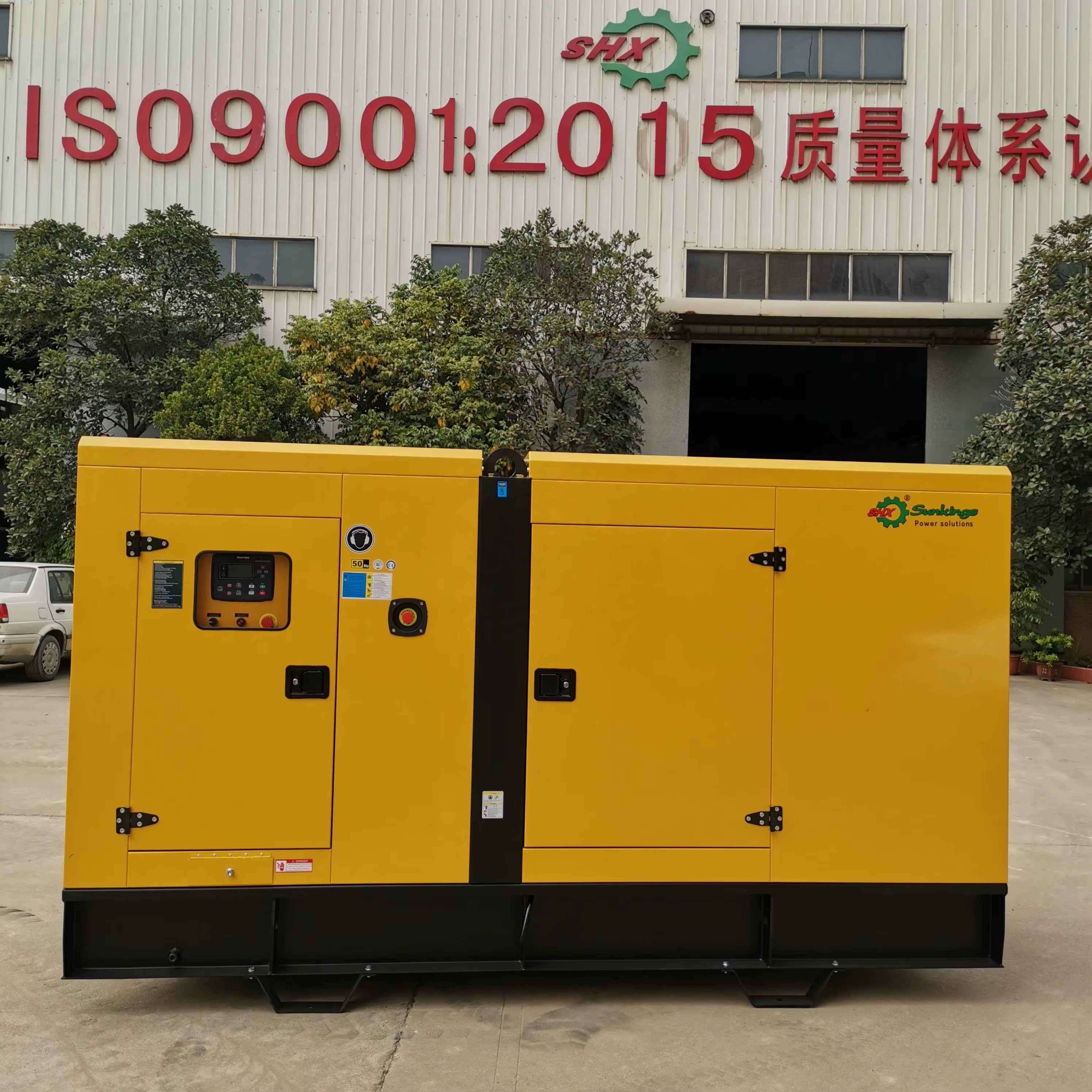 SHX 220v/380v 60htz 20kw 75kw 100kw Auto Start Silent Electric Diesel Generator — image 3
