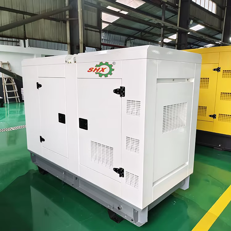 SHX 60kw 75kva Diesel Genset Open Frame Diesel Quiet Commercial Engine Generator — image 2