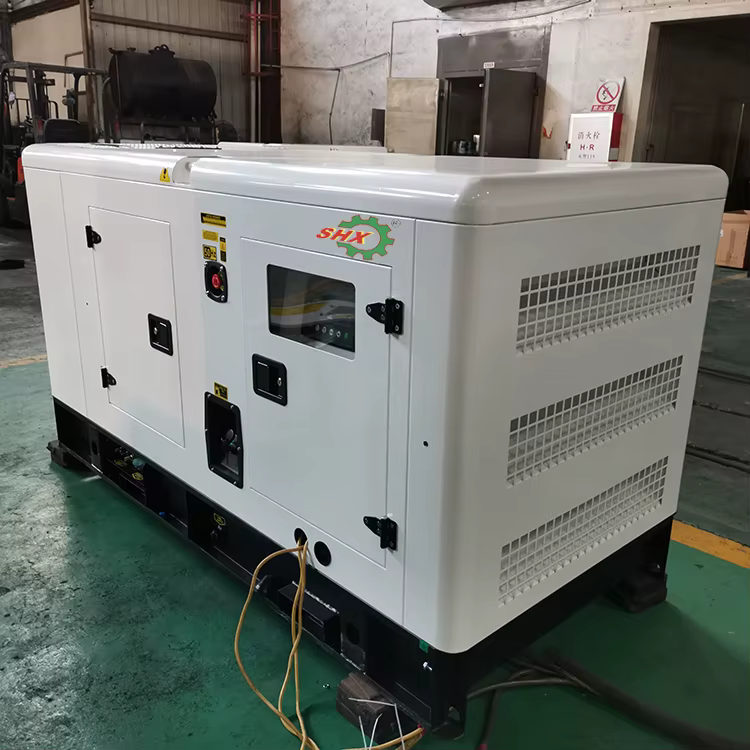 SHX 60kw 75kva Diesel Genset Open Frame Diesel Quiet Commercial Engine Generator — image 3