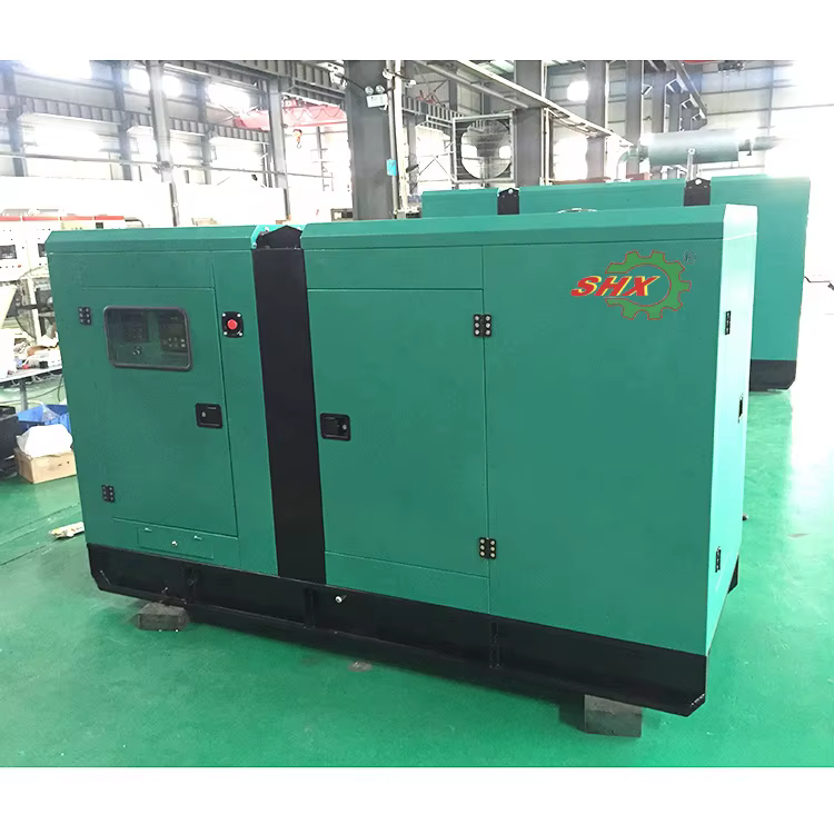 SHX 60kw 75kva Diesel Genset Open Frame Diesel Quiet Commercial Engine Generator — image 4