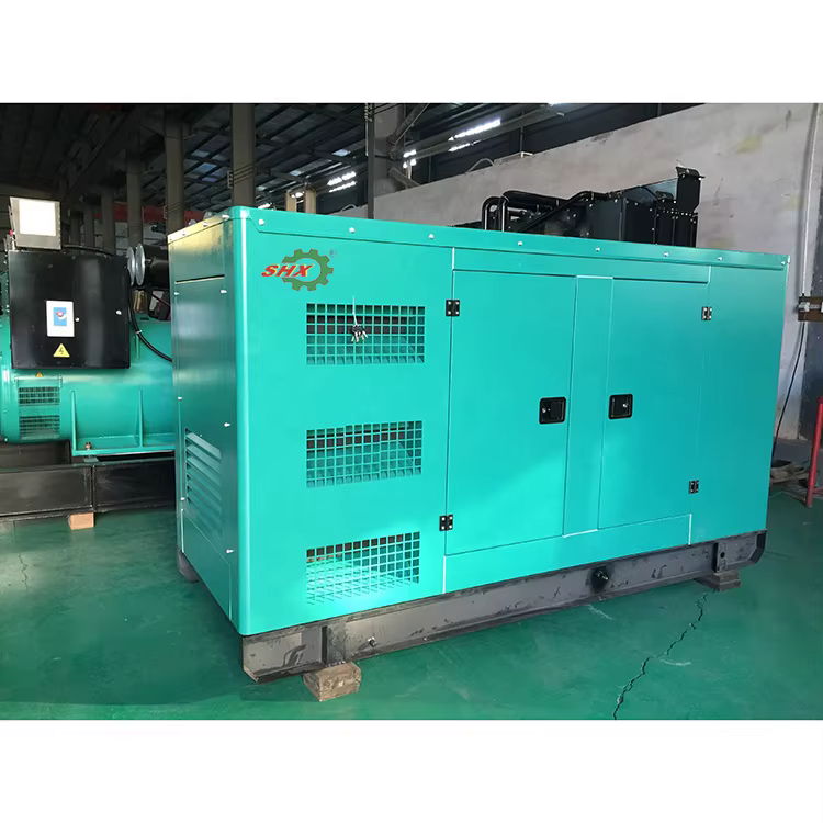 SHX 60kw 75kva Diesel Genset Open Frame Diesel Quiet Commercial Engine Generator — image 5