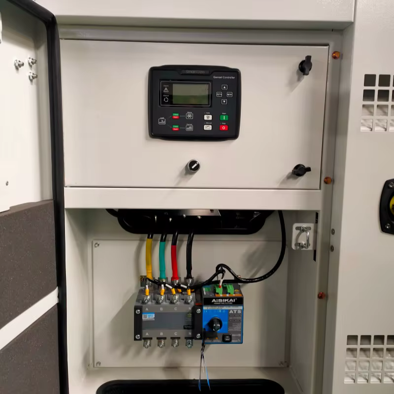 For Cummins 100kva 105kva 80kw 84kwv Silent Diesel Generator 50/60Hz White with ATS Close Type — image 6
