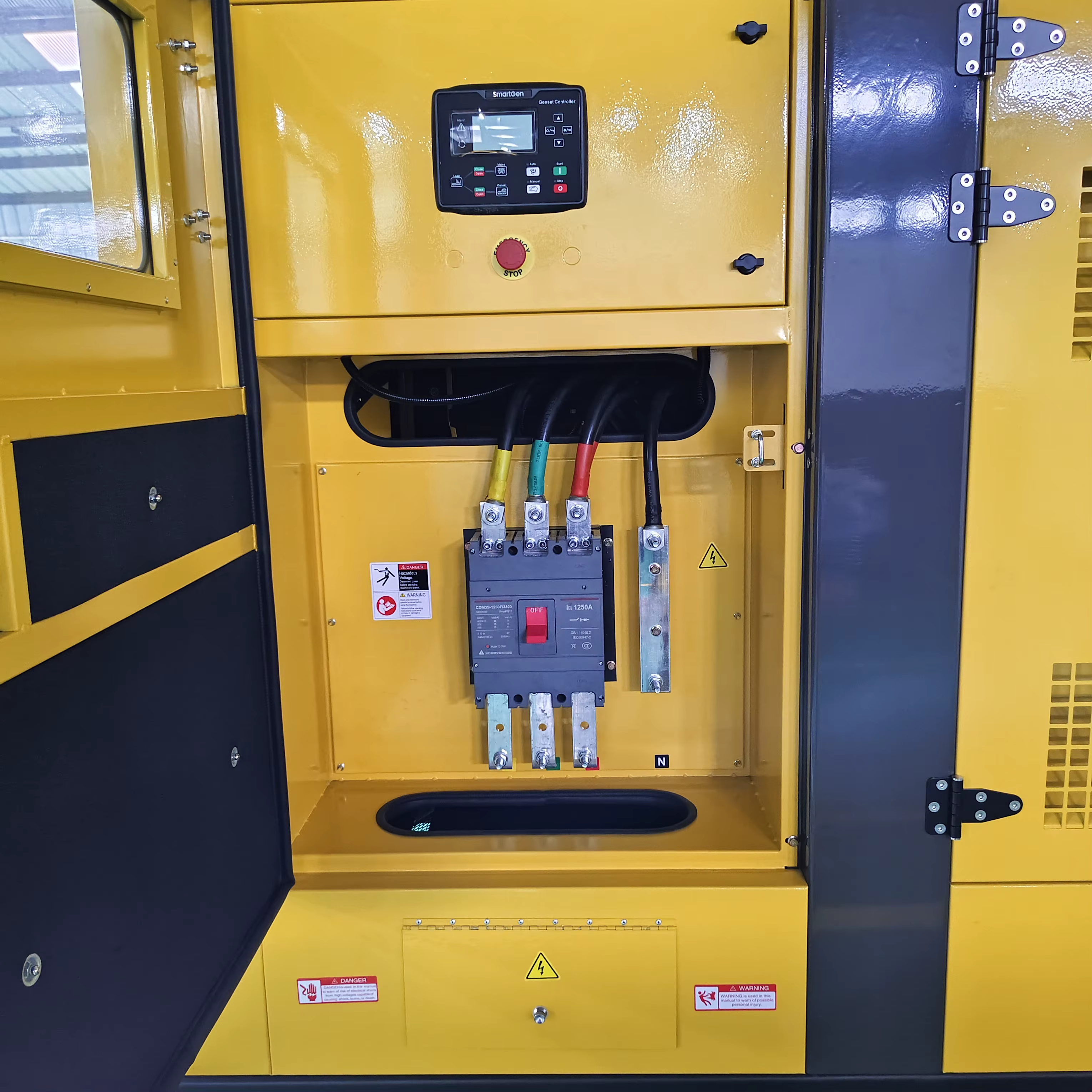Silent Diesel-fueled Generators with ATS 24V DC Electric Start 80% Efficiency for Backup Power Mining Data Center Applications — image 6