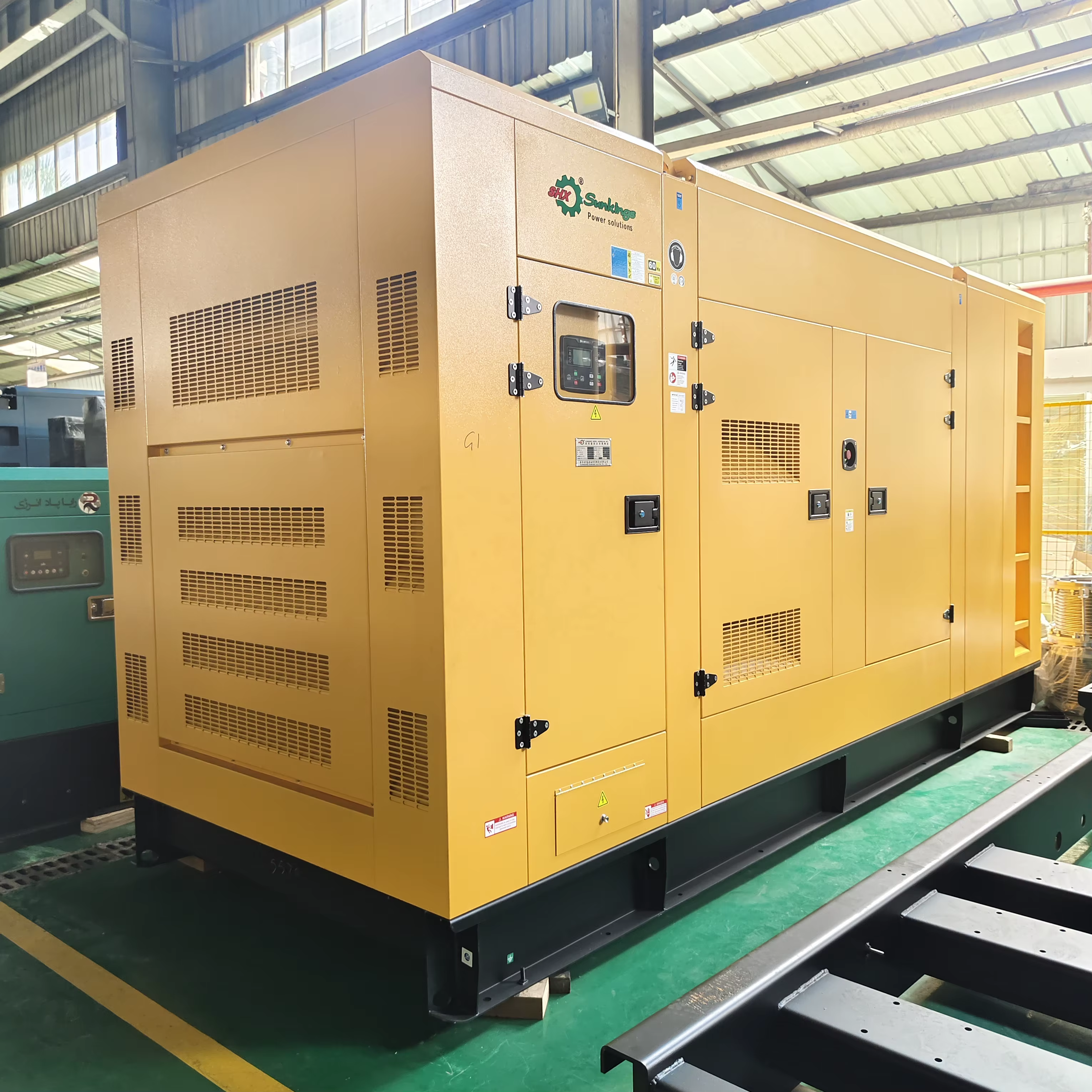 New Arrival Mobile Trailer-mounted Diesel Generator with ATS LCD Digital Display Water-cooled Movable Power Solution Silent Type — image 5