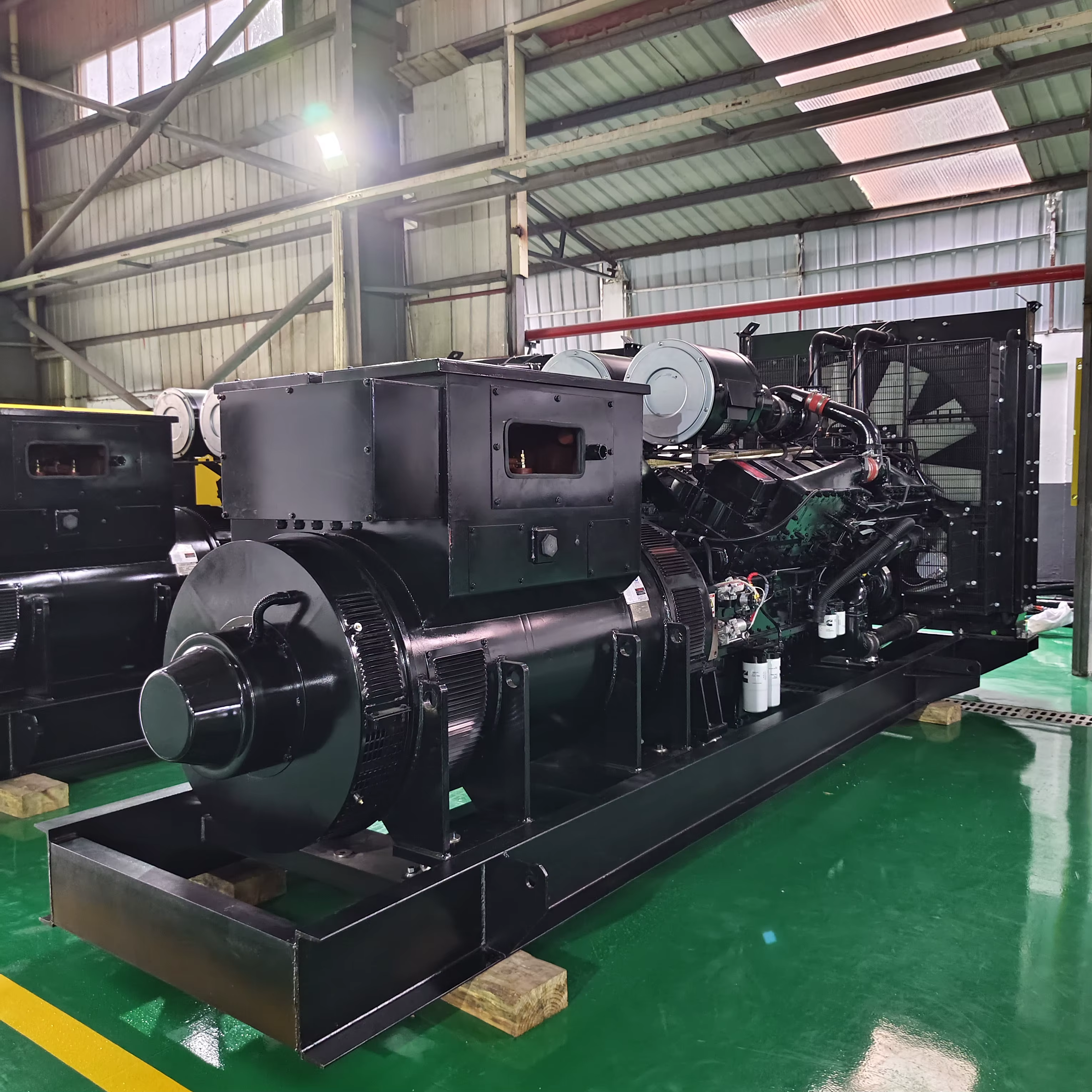 SHX 1800kw Heavy Duty Diesel Generator 2250kva Open Frame Diesel Generator for Cummins Diesel Genset — image 6