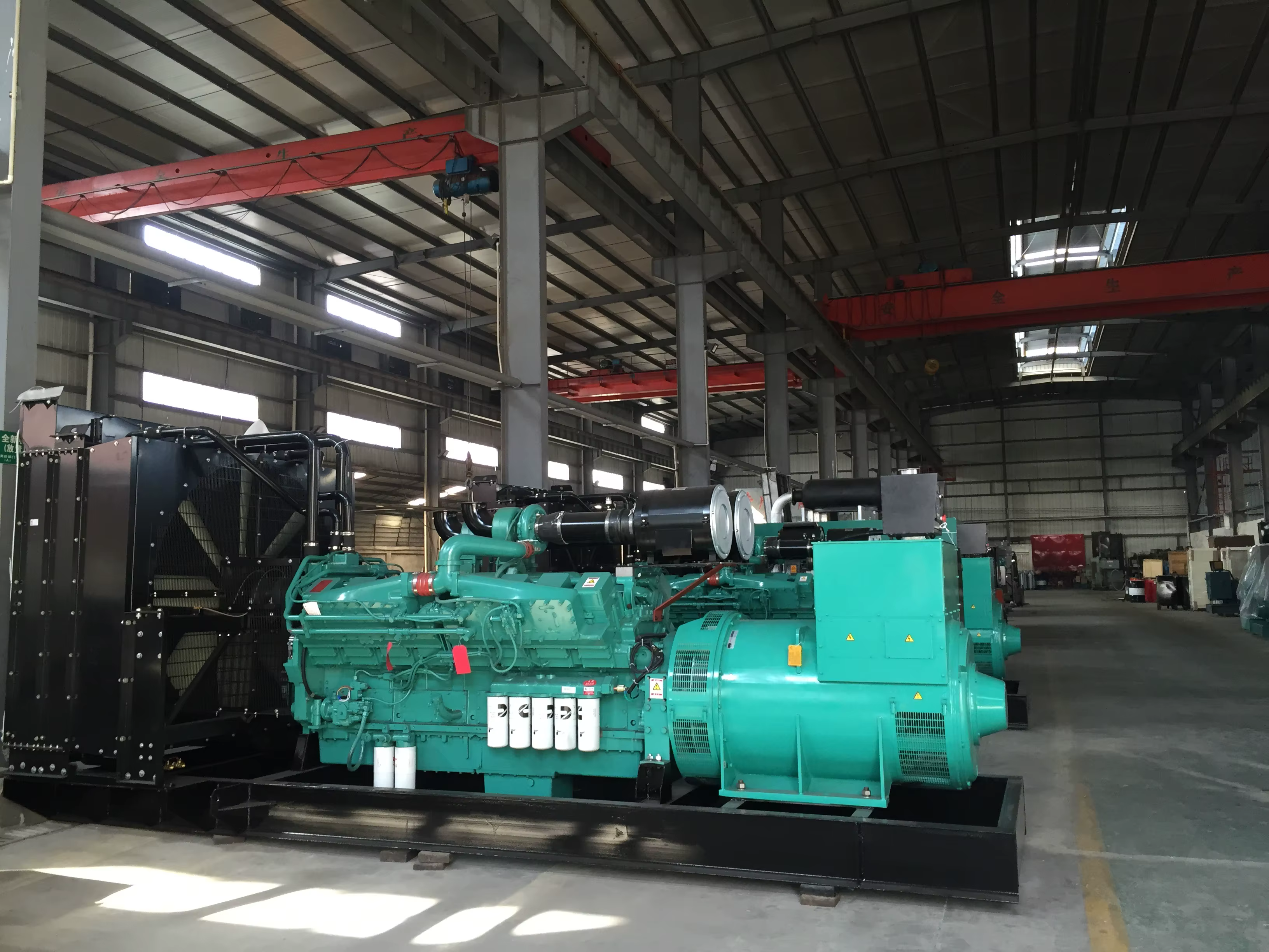 SHX 2500Kva 2MW 2000KW Big Electric Power Generation Open Type Equipment Diesel Generator Set — image 3
