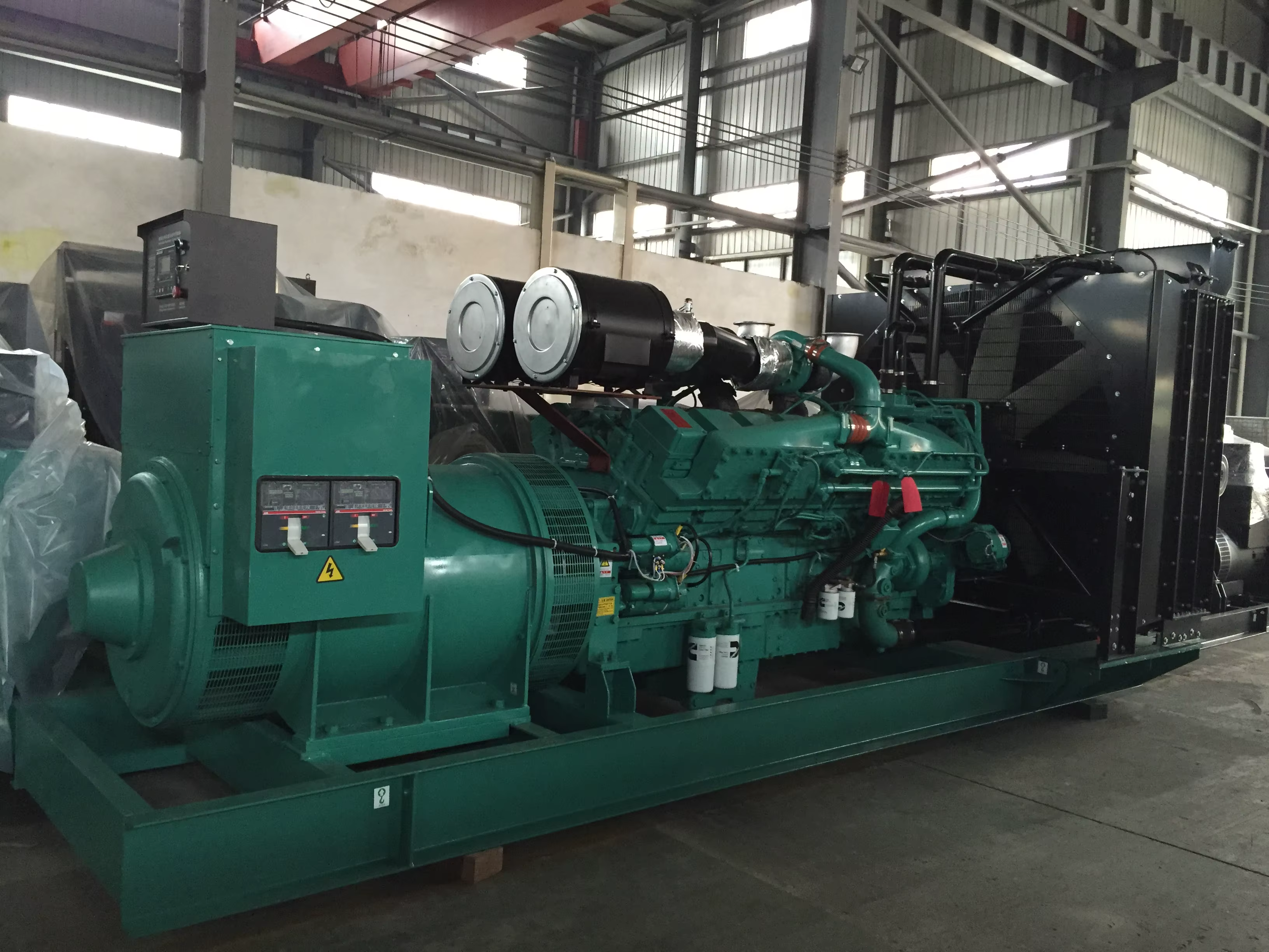SHX 2500Kva 2MW 2000KW Big Electric Power Generation Open Type Equipment Diesel Generator Set — image 4
