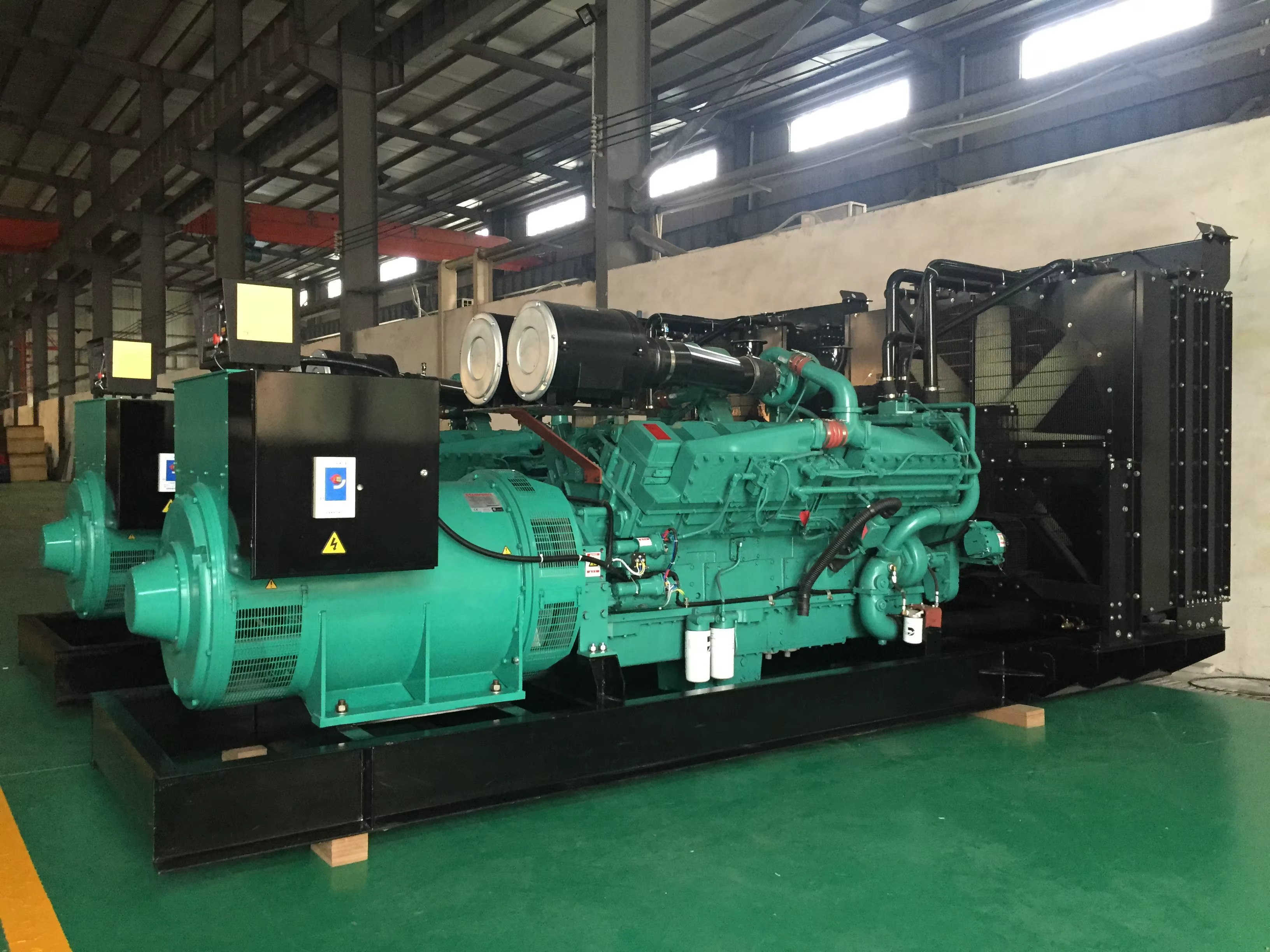 SHX 2500Kva 2MW 2000KW Big Electric Power Generation Open Type Equipment Diesel Generator Set — image 5