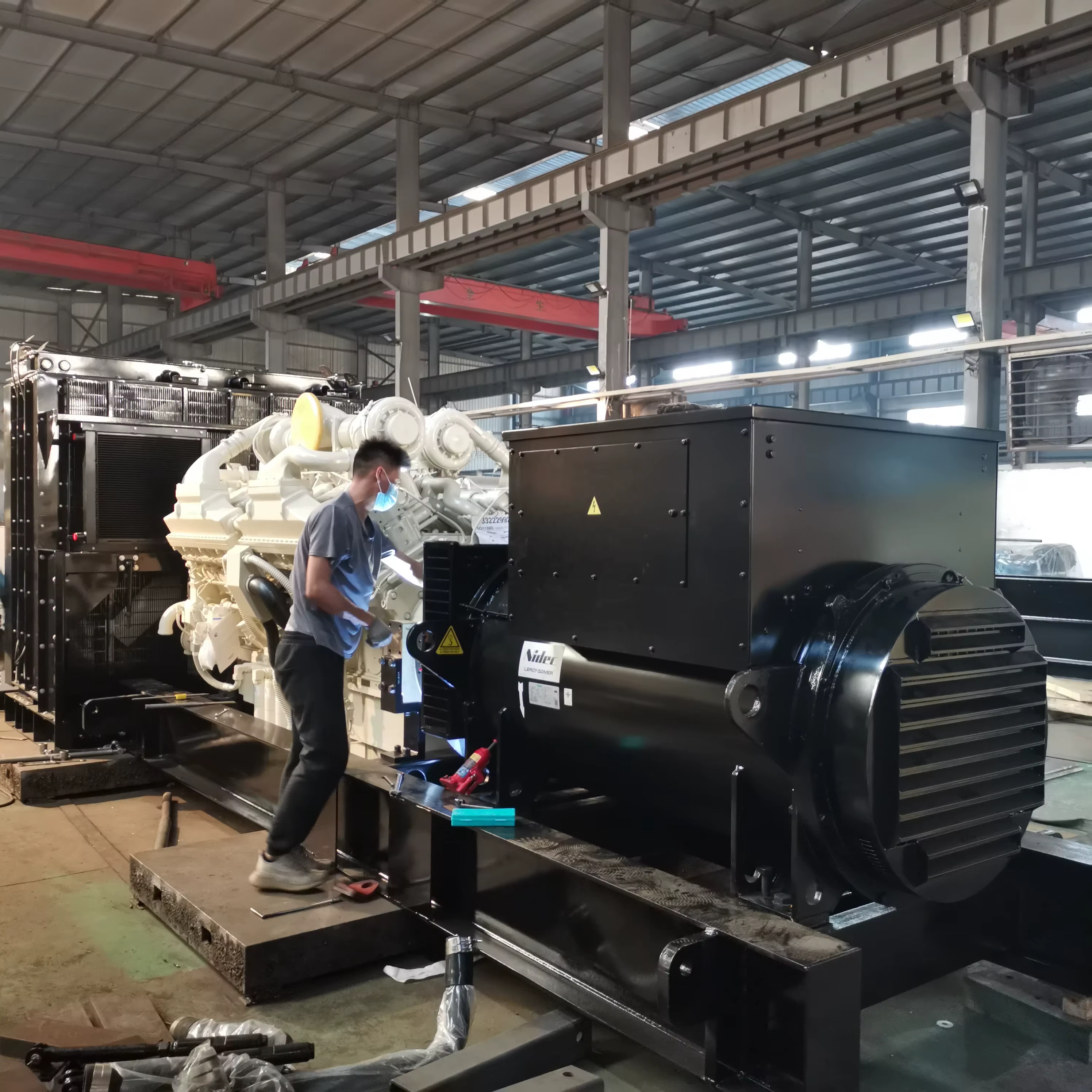 SHX 1800kw 2250kva Electric Genset 2000kw Emergency Genset Generador 2500kva 2 Mw Generator Price — image 5