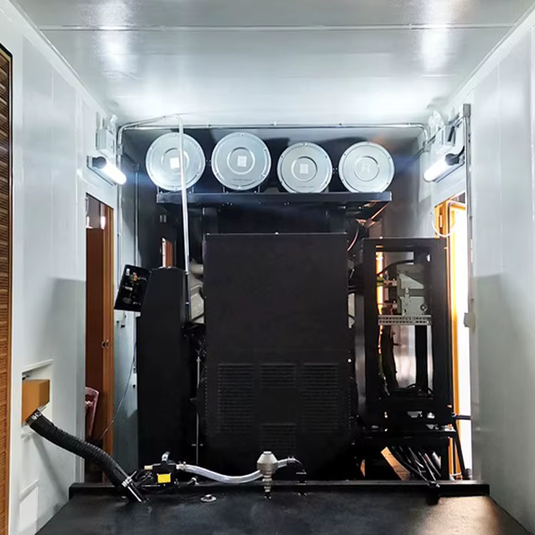 SHX diesel Generator 2mw Containerized 1800kw Heavy Duty Generator 2250kva Generator for Data Center — image 6