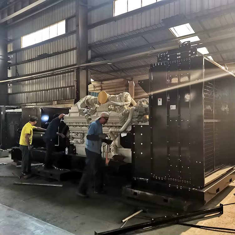 For SCF2500 2500 KVA 50/60Hz Open Frame Diesel Generator 230/400V 24V DC Electric Start 1 Year Warranty — image 3