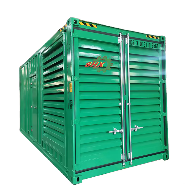 SHX 2MW Electric Plant Generation 2500kva 2000kw 2 Megawatt Heavy Duty Diesel Generator Set Industrial Mining Genset — image 3