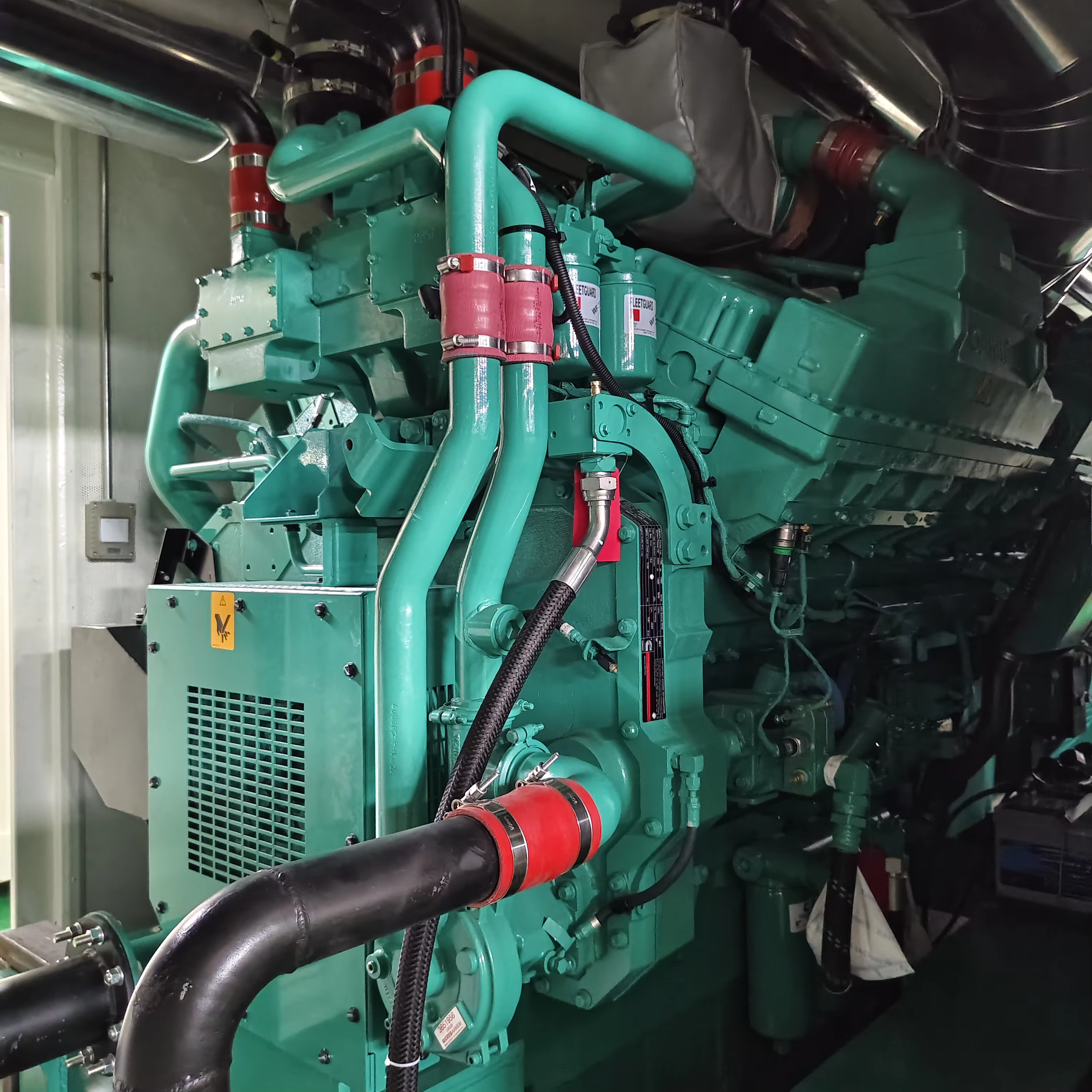 For SHX 2500 Kva Industrial Grade Diesel Generator Open Frame Big Power 2MW for Quarry and Mine Sites — image 5