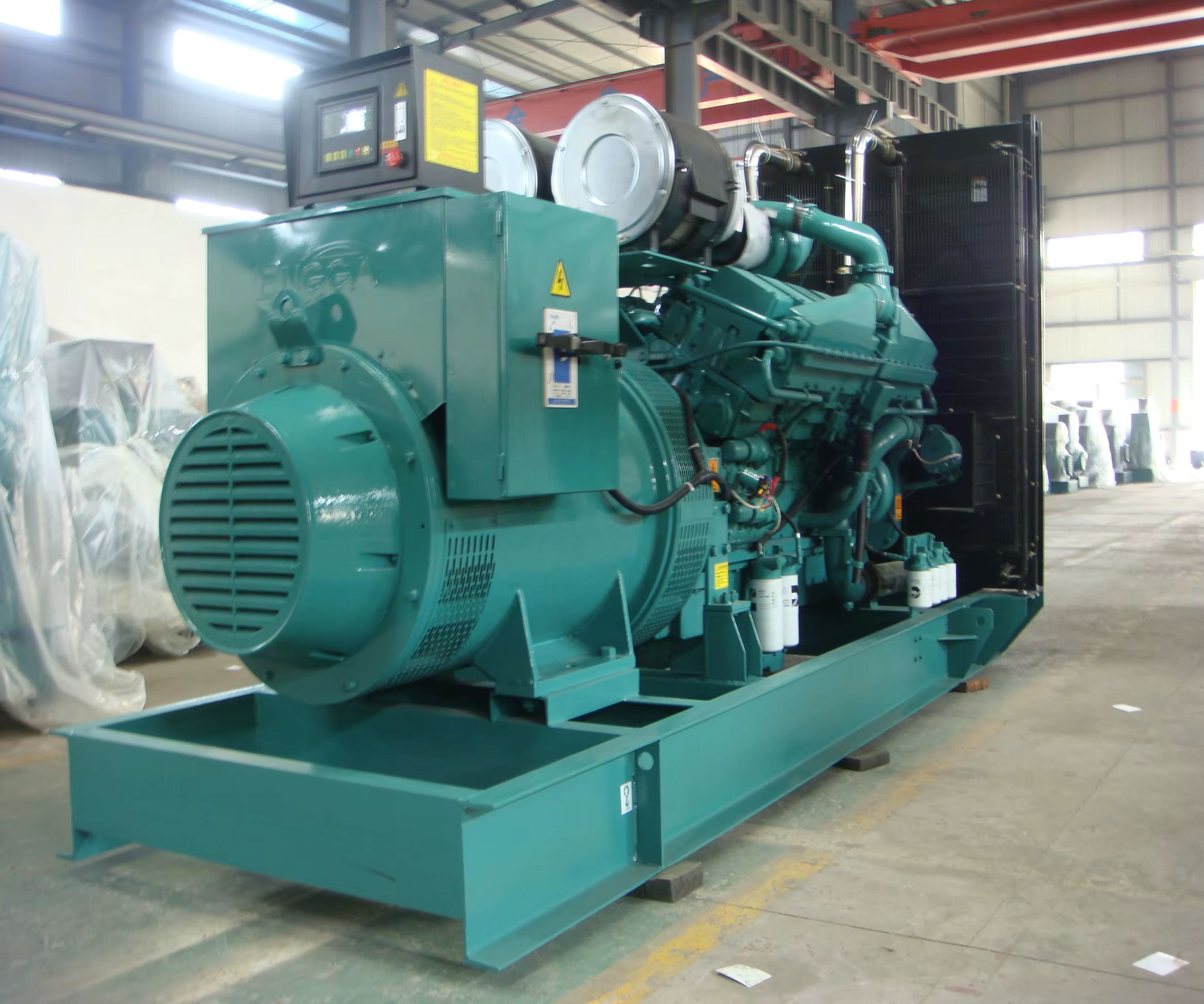 SHX Open Type Industrial diesel Big Generator with Cummins Yuchai Weichai MTU Engine — image 3
