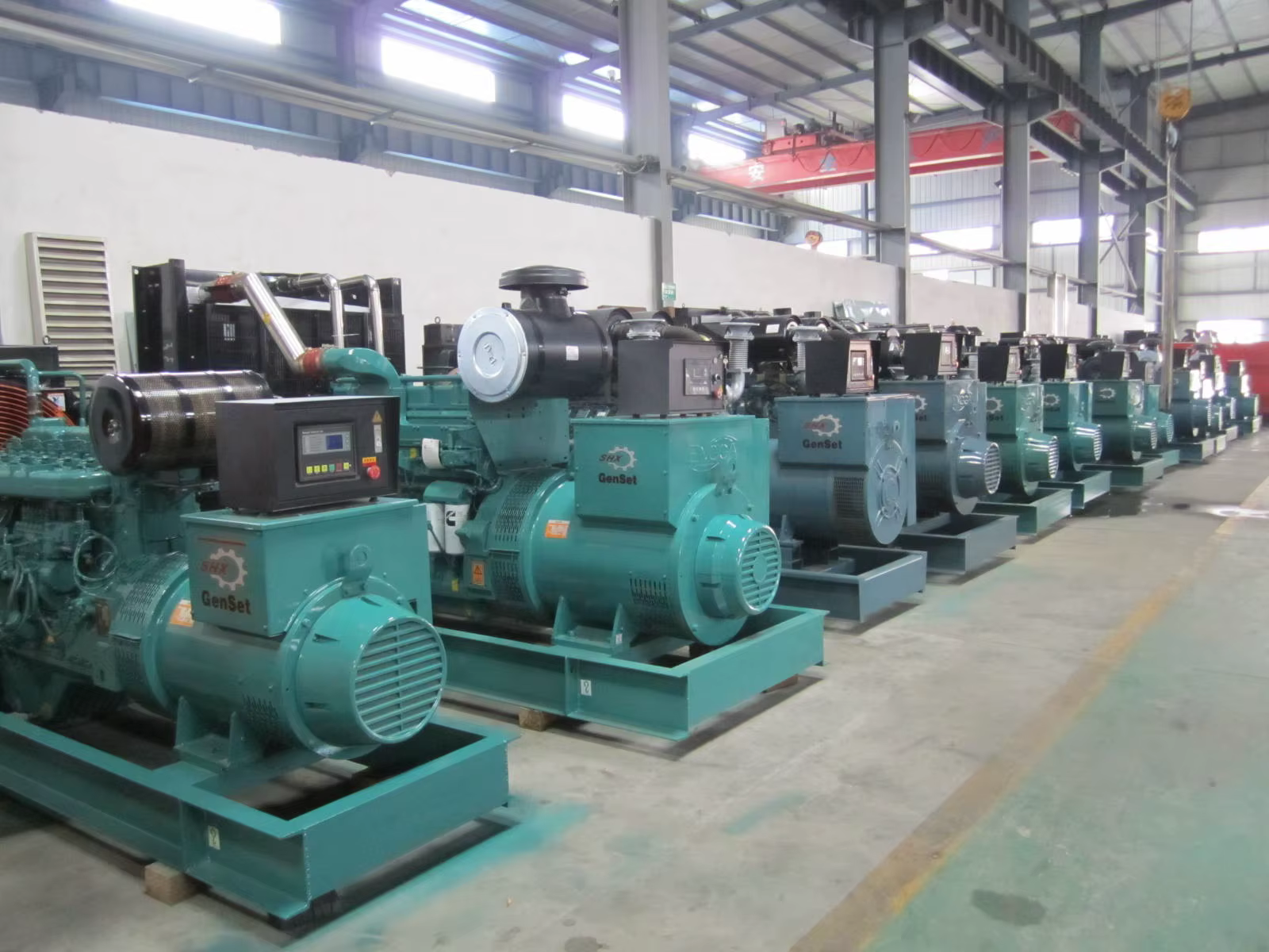 Shx 600kw Electric Generator 440 Volt 3 Phase Generator Open Type Diesel Generator — image 3
