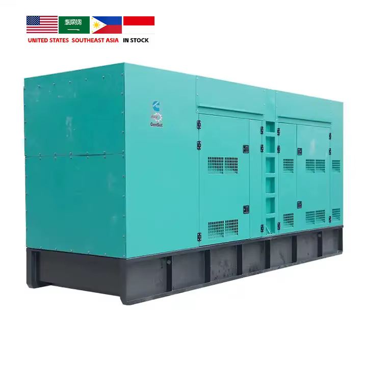 SHX 400kw 500kva 3 Phase Industrial Commercial Genset Super Silent Diesel Generator Set for Indoor Outdoor Use — image 2