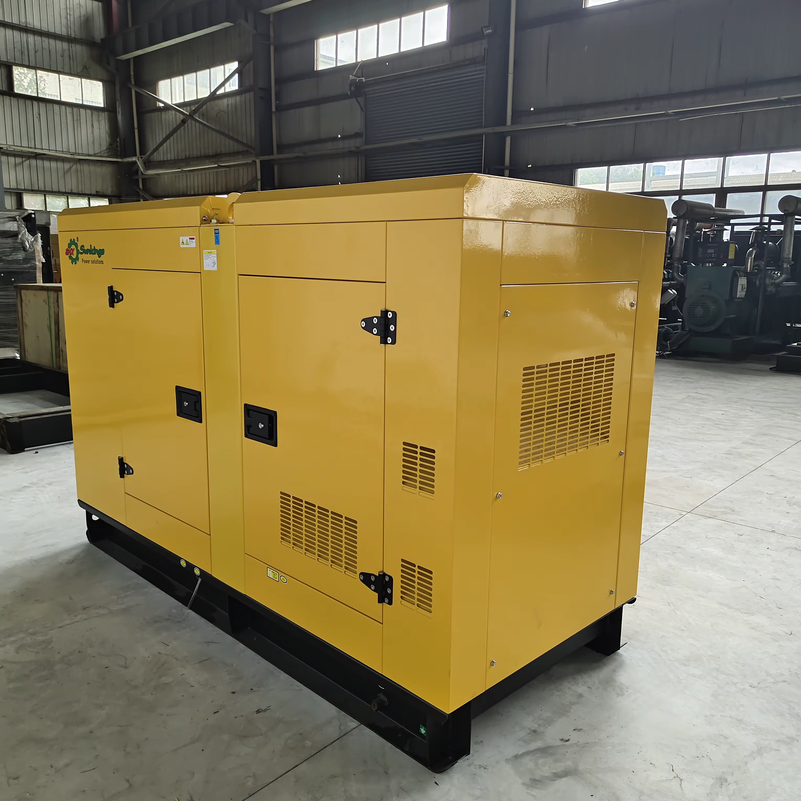 SHX 50/60Hz Silent Diesel Generator for 150kva 125kva 120kva 110kva 100kva Electric Diesel Generator for Home Hotel Farm — image 5
