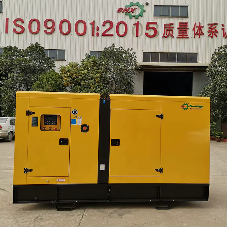 SHX 100KVA Silent Diesel Generators Sets Power Plant Electric Generator Whole House Generator Diesel Engine — image 4