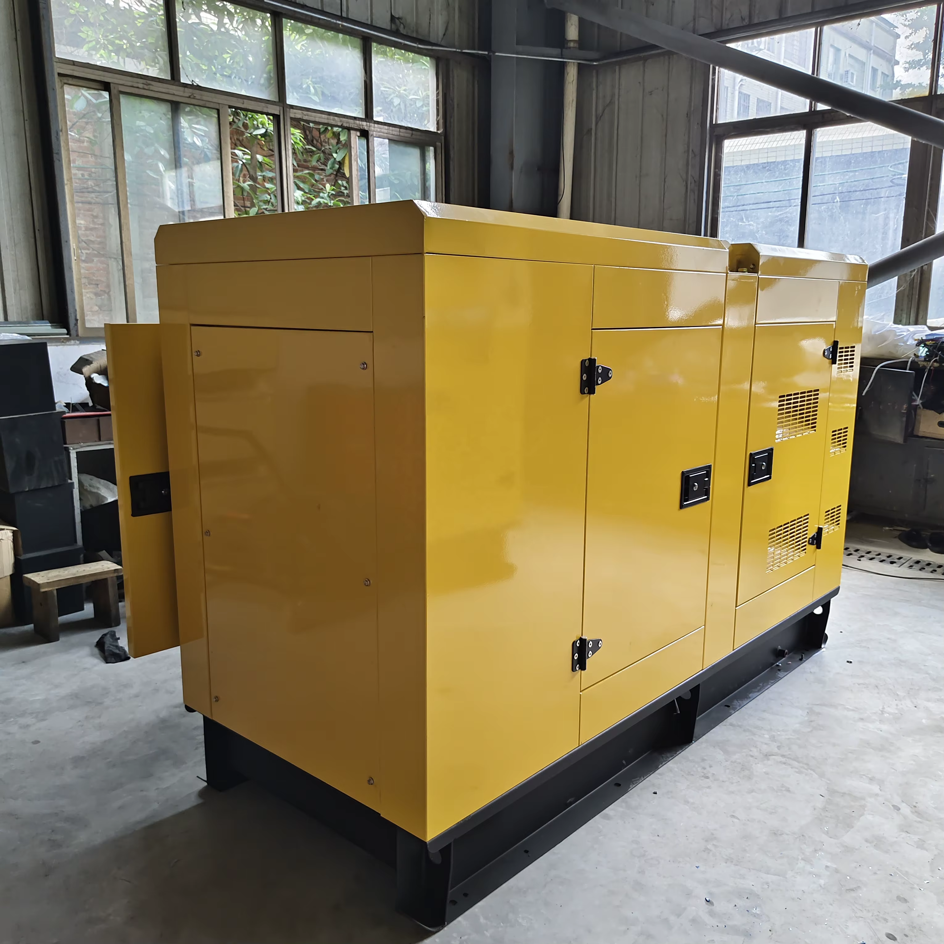 SHX 100KVA Silent Diesel Generators Sets Power Plant Electric Generator Whole House Generator Diesel Engine — image 6