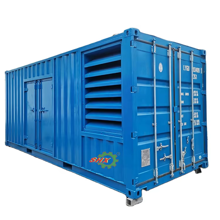 SHX Genset 2000kva 1600kw Soundproof Canopy Low Noise Heavy Duty Diesel Generator Set Power Plant for Industrial Commercial — image 4