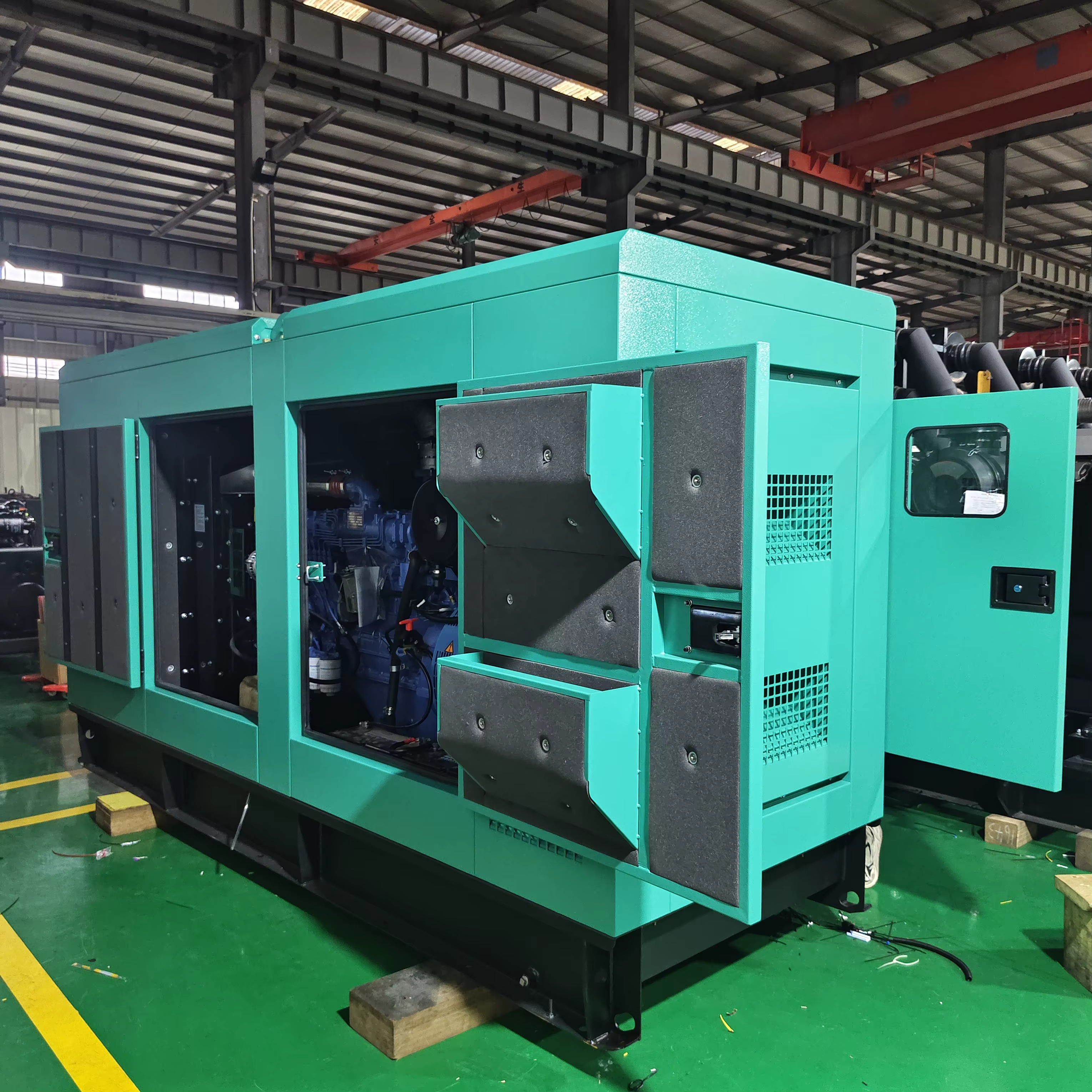 SHX 100kw Cummins Diesel Generator 125kva Electric Power Diesel Generator 110kw Generador Electrico Trifsico — image 2