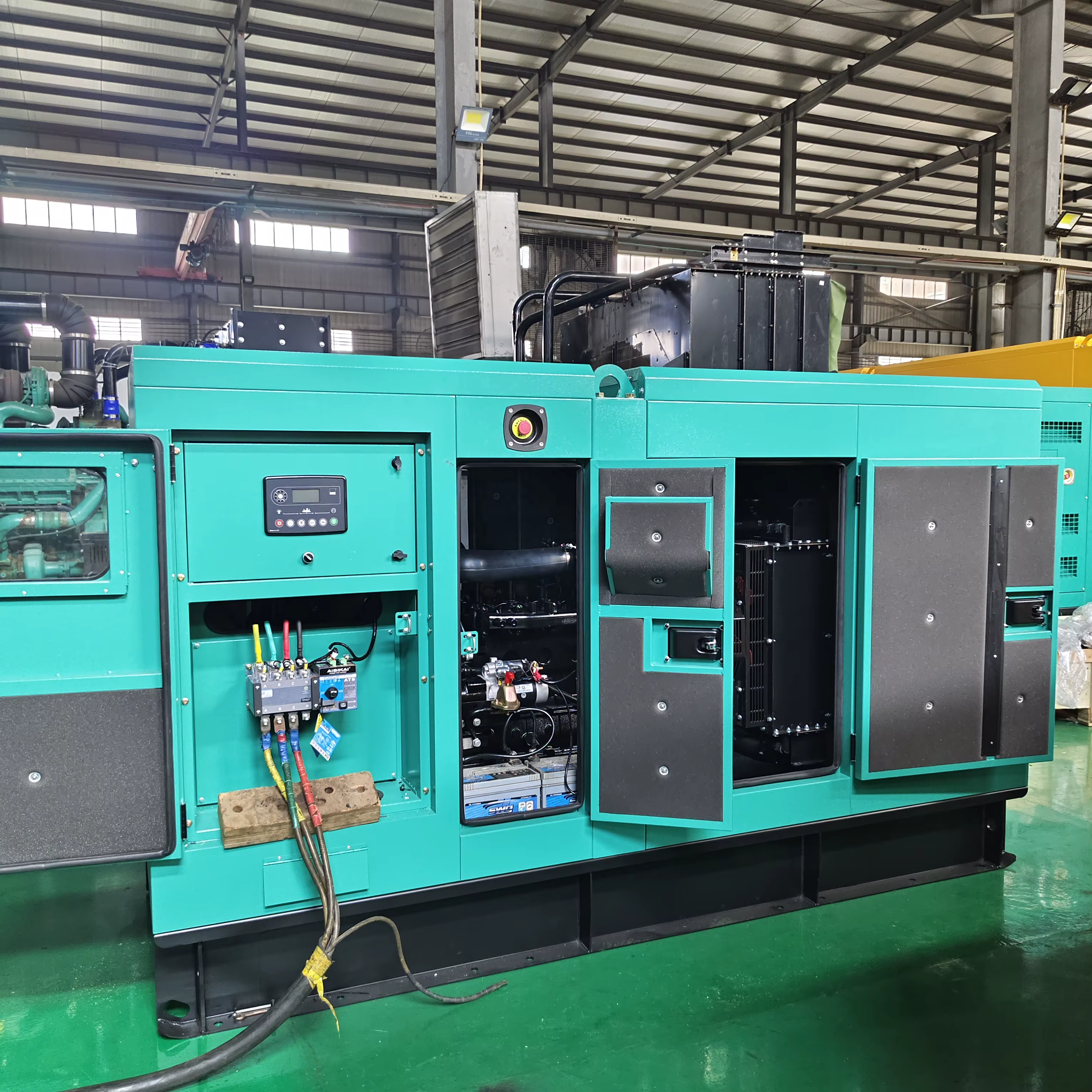 SHX 100kw Cummins Diesel Generator 125kva Electric Power Diesel Generator 110kw Generador Electrico Trifsico — image 3