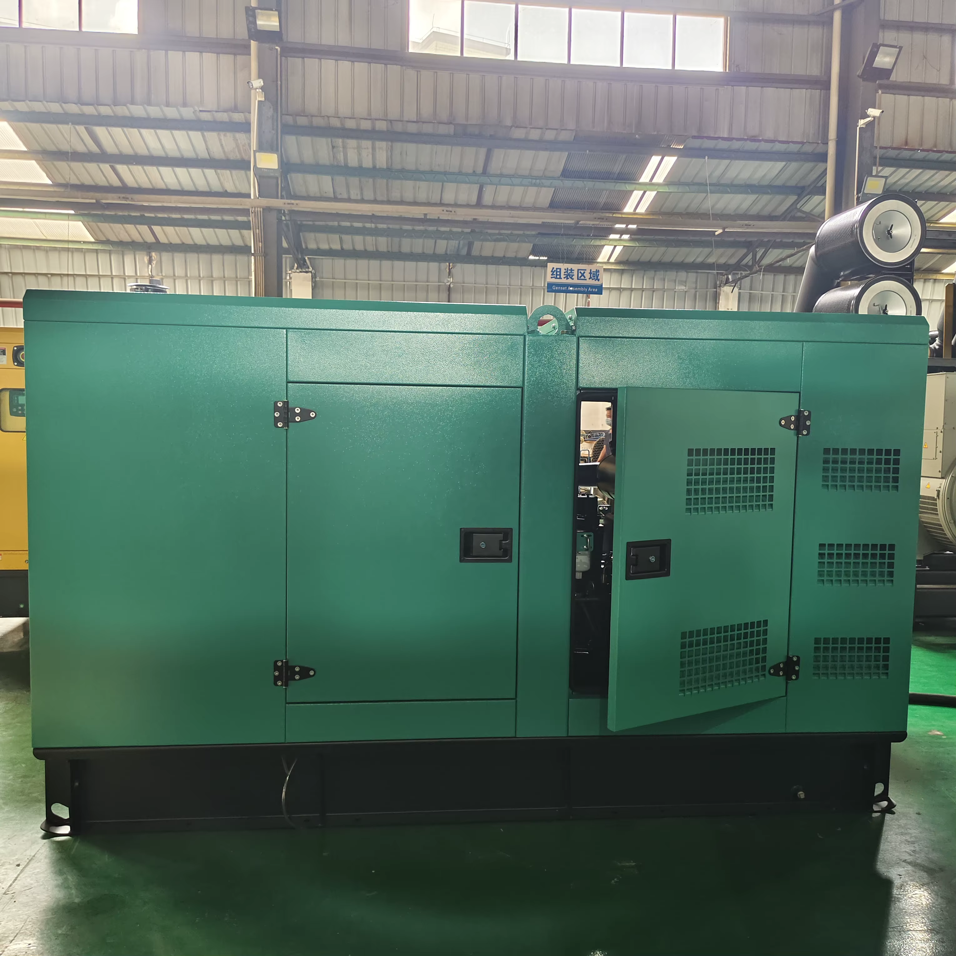 SHX 100kw Cummins Diesel Generator 125kva Electric Power Diesel Generator 110kw Generador Electrico Trifsico — image 4
