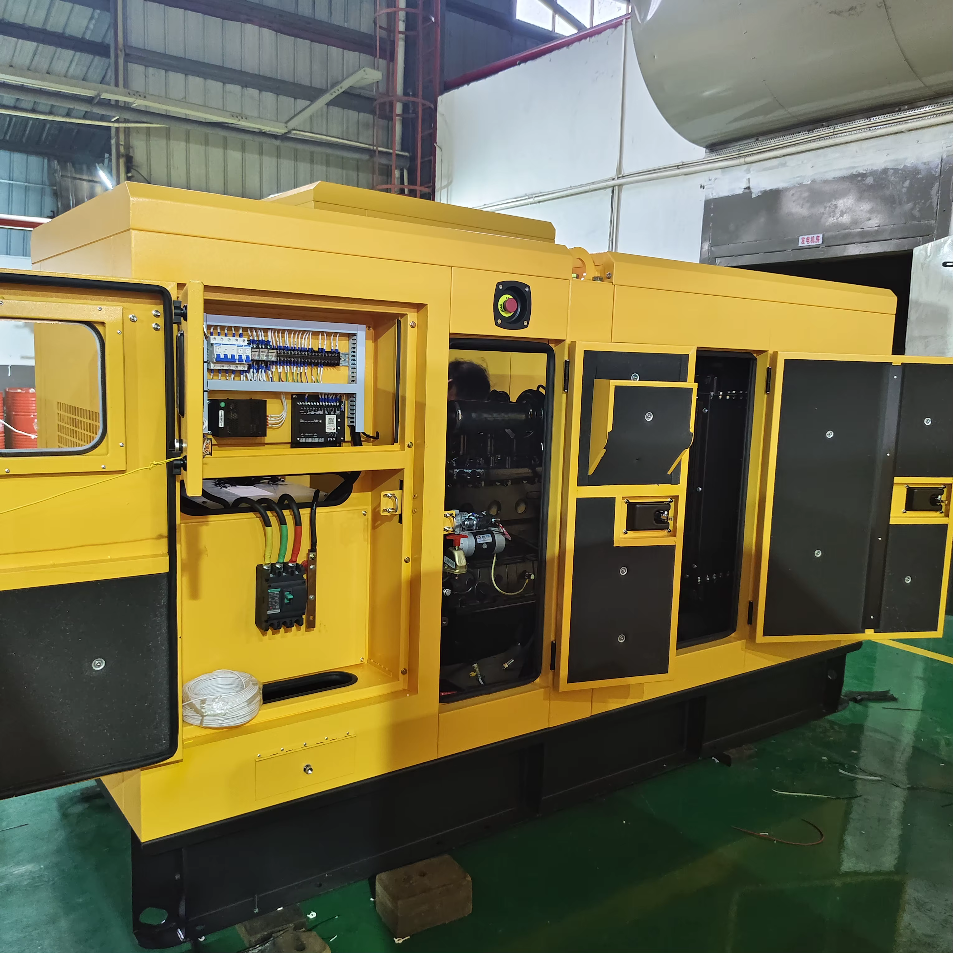 SHX 100kw Cummins Diesel Generator 125kva Electric Power Diesel Generator 110kw Generador Electrico Trifsico — image 6