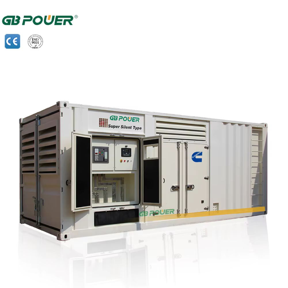 Prime Power 50Hz 1100kw 1375kva Silent Type Diesel Generator with for Engine KTA50-G8 Auto Start ATS LSA50.2L7 — image 2