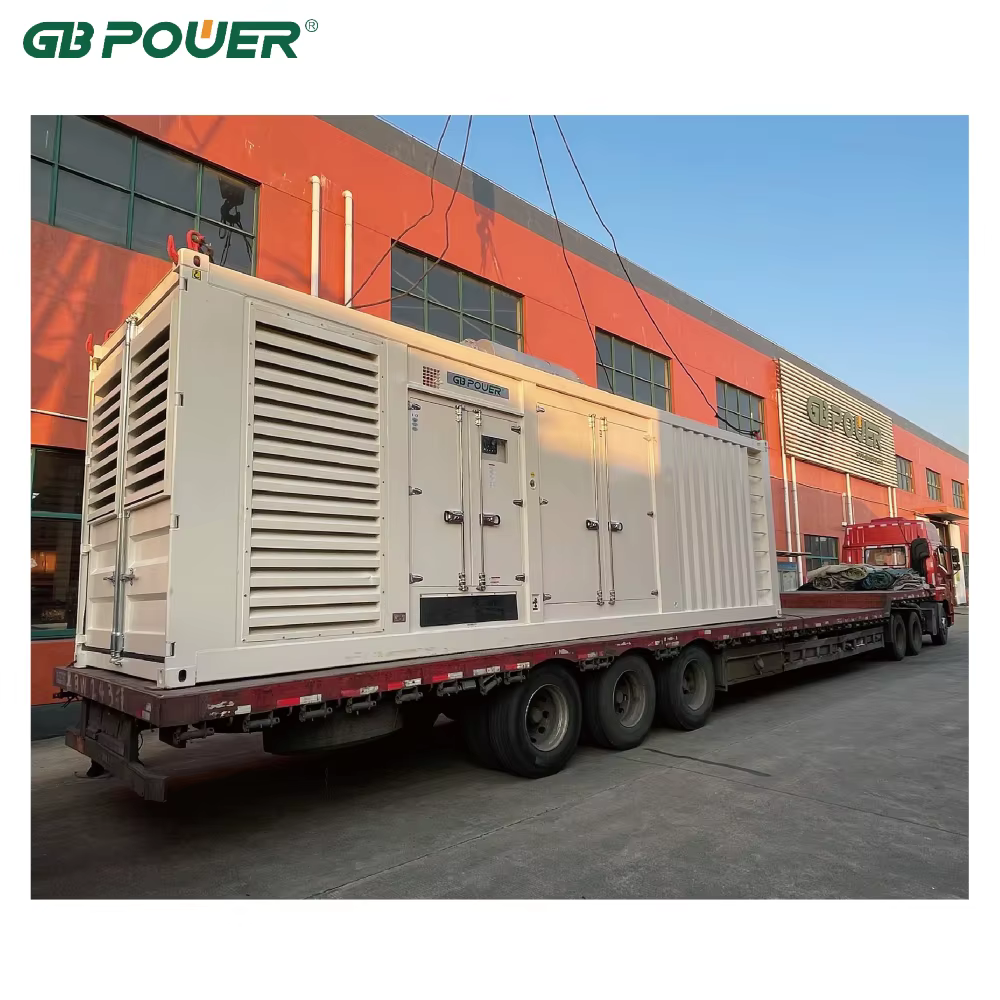 High Quality Container Type 1600kw Prime Diesel Generator 2000kva with UK for Engine Super Silent ATS 3 Phase 4 Wire — image 3