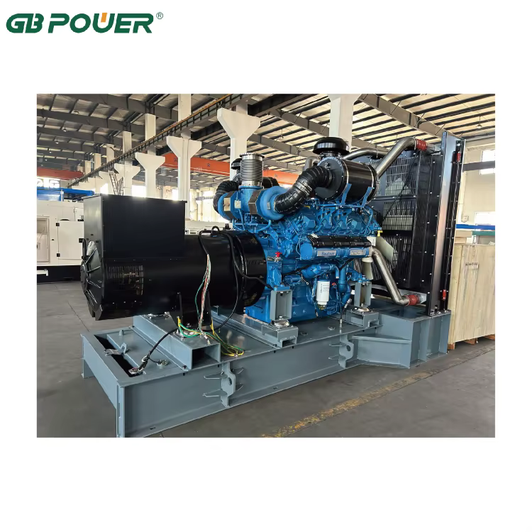 750 KVA Open Frame Diesel Generator with Baudouin Engine 6M33G825 Leroy Somer TAL-A49-B Alternator 1500RPM 50Hz ATS — image 2