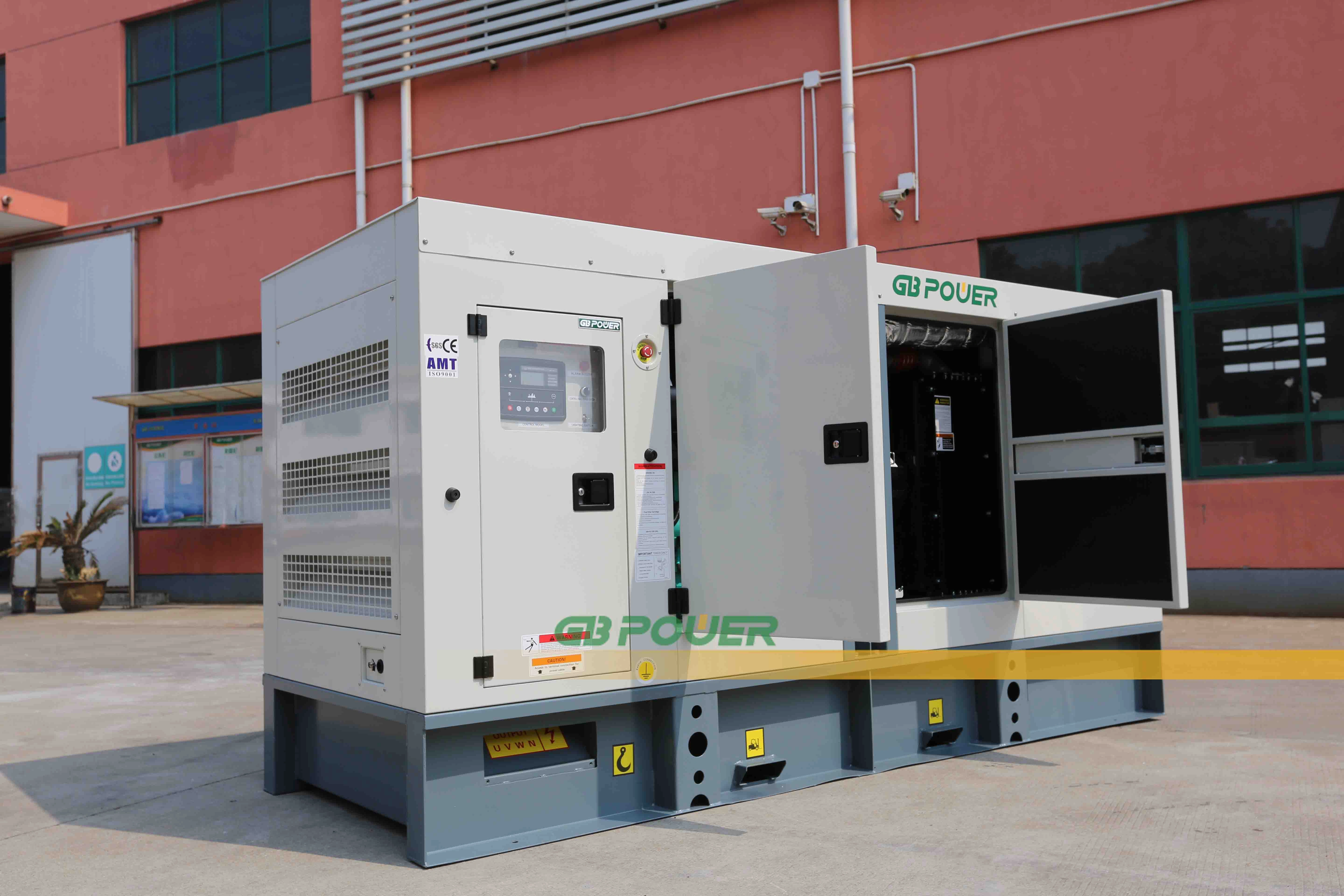 GB POWER Rime Silent Type Diesel Generator Set with ATS 400-600kW 24V DC Electric Start Water Cooled for Engine — image 3