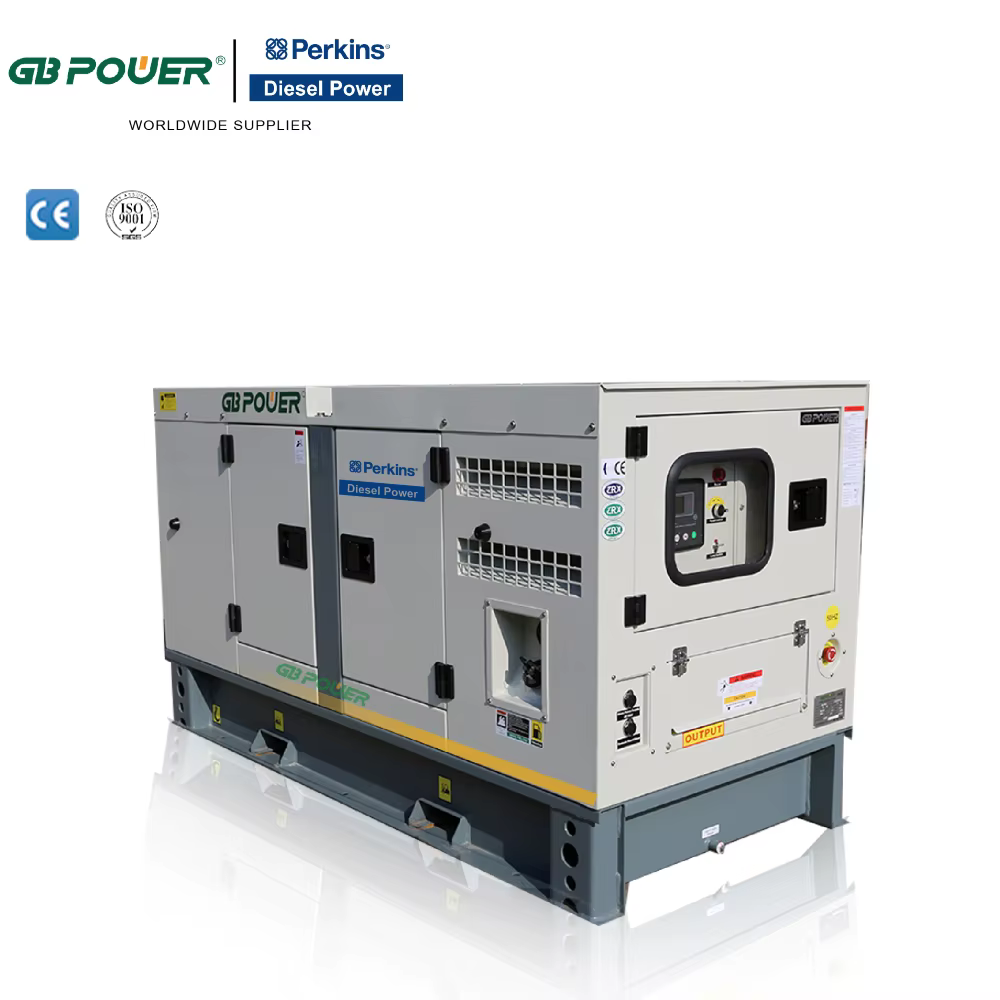 Industry Soundproof Silent Diesel Generator 150kw/200kva Free Energy for Engine 1106A-70TAG4 60Hz ATS — image 3