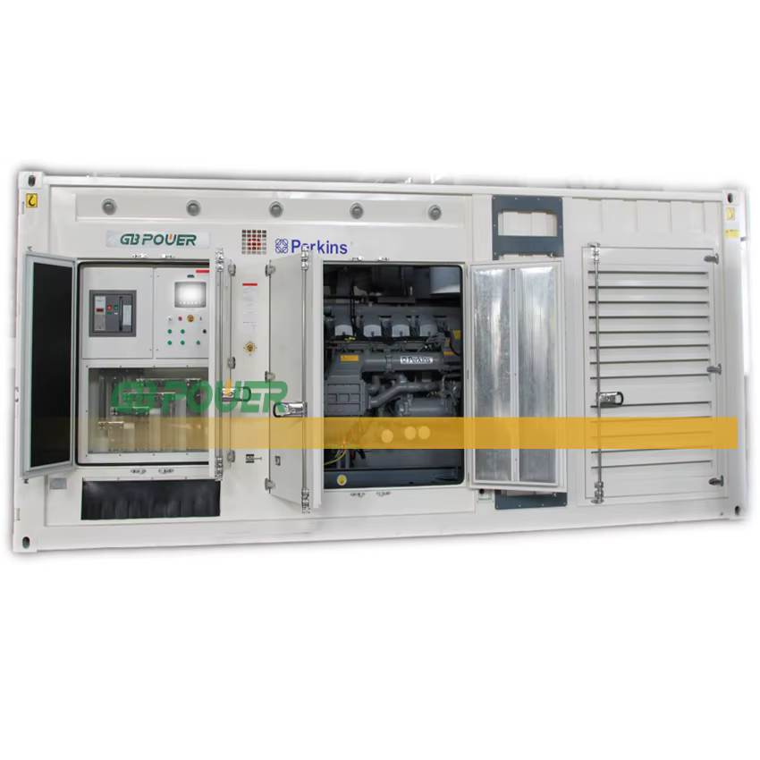 Best Price Electric Generator Set 800kw 1000kva Silent Type Diesel Generator with UK Engine 50/60Hz ATS — image 4