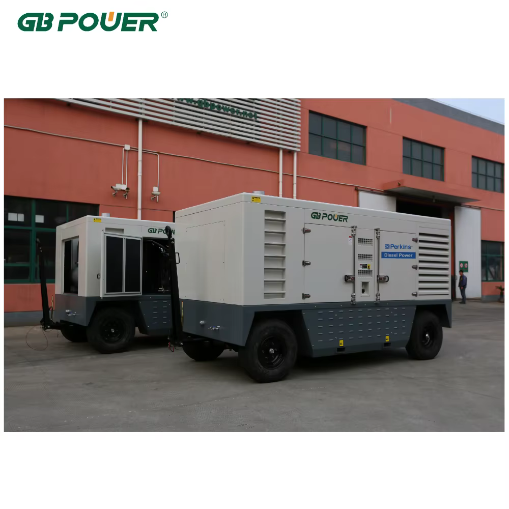 Super Silent 650 KVA Diesel Generator Set Two Wheel Trailer with for Engine 2806A-E18TAG2 ATS — image 2