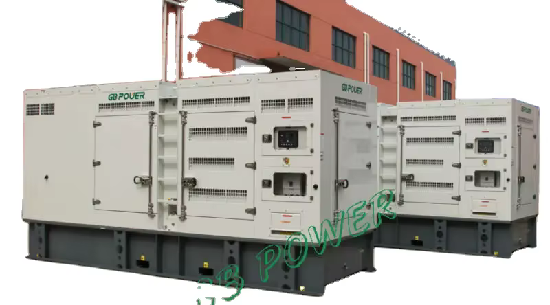 660KVA Open Frame 50Hz Remote Start Silent Type Diesel Generator Set — image 3