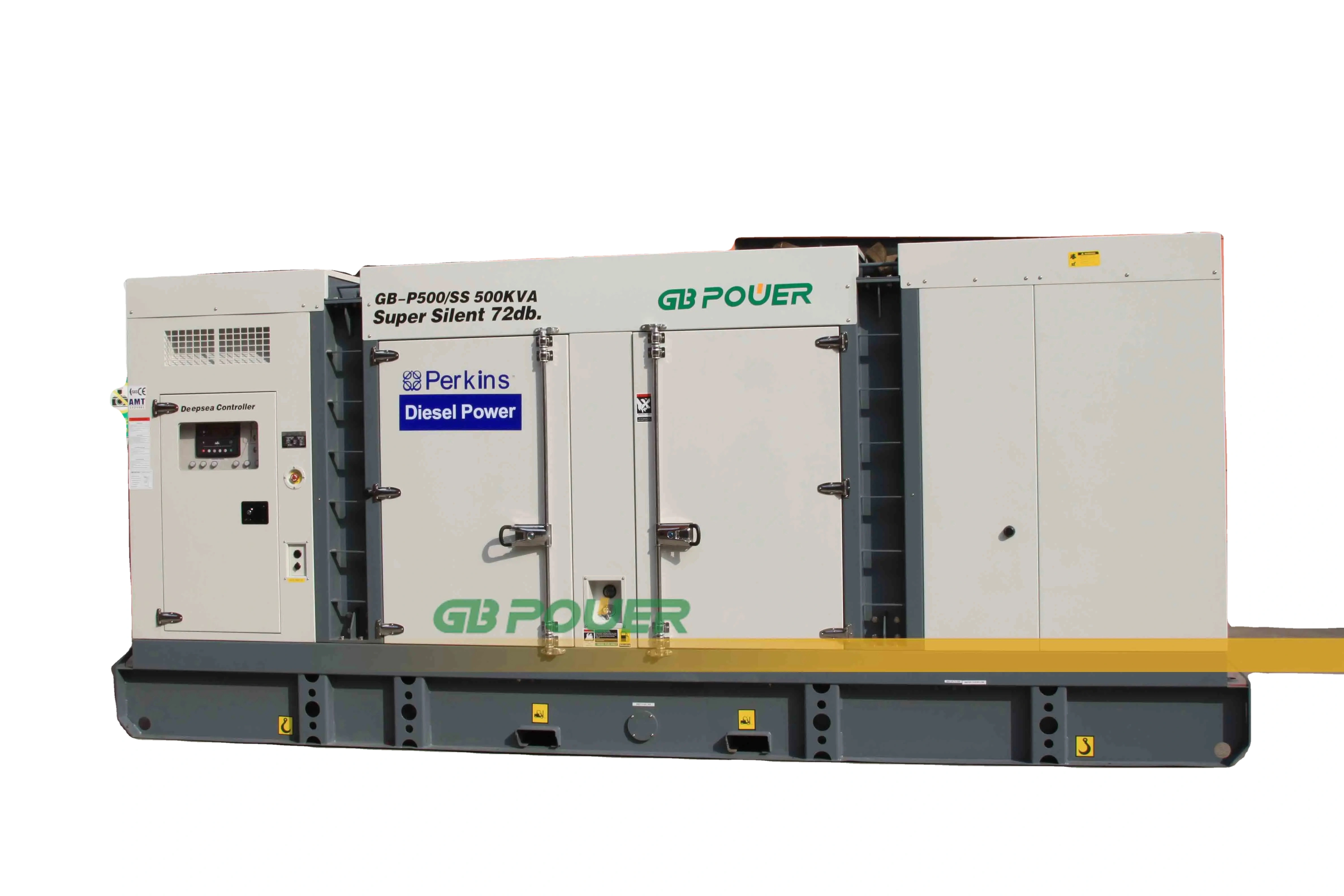 660KVA Open Frame 50Hz Remote Start Silent Type Diesel Generator Set — image 4