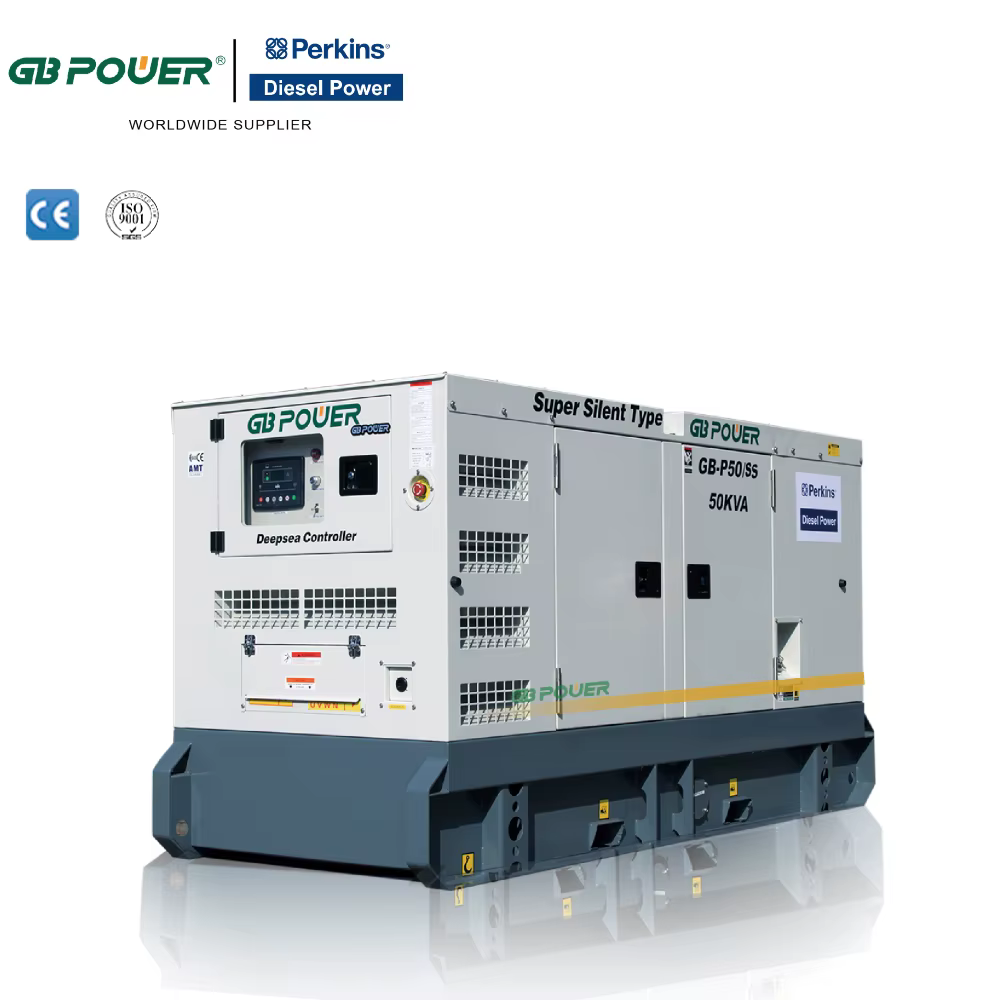 50kva/40kw Super Silent Type Standby Power Perkins diesel Generator Set — image 2