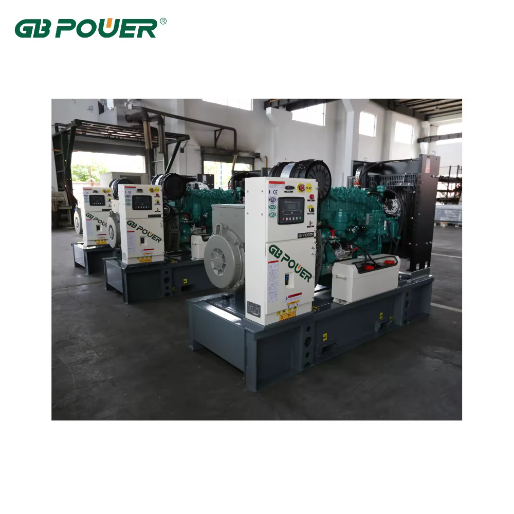 Professional Manufacturing 125 Kva 50Hz Diesel Generator 3 Phase Open Water Cooled Baudouin Engine 6M11G150 Alternator Leroy — image 2