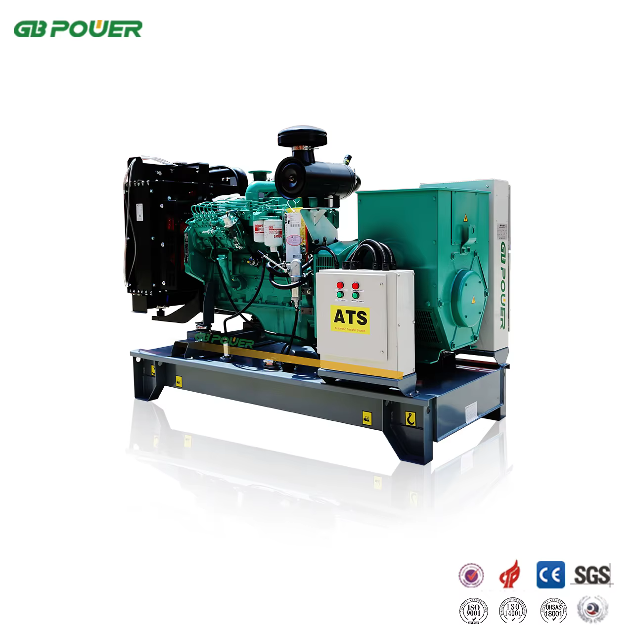 Whole Home 45kw Diesel Power Generator Set with for Engine Auto Start Remote Start ATS 50Hz 1500RPM — image 2