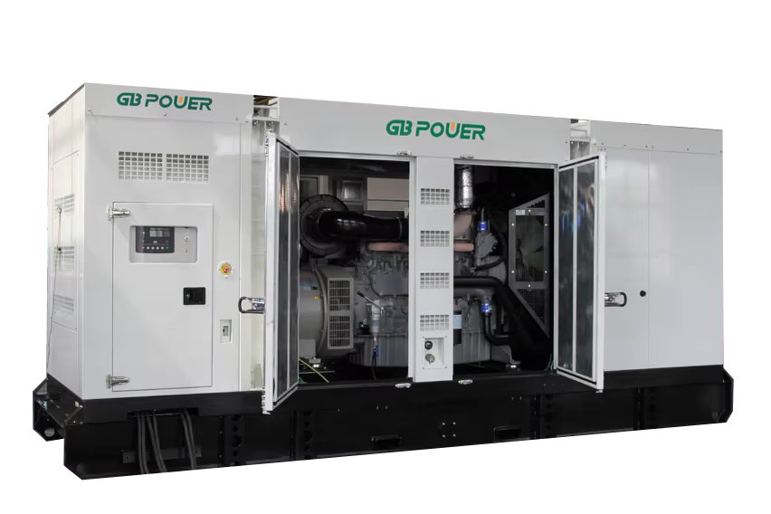400KVA/375kVA Silent Type Diesel Generator Set with Doosan Engine Auto Start Remote Start ATS Open Frame — image 2