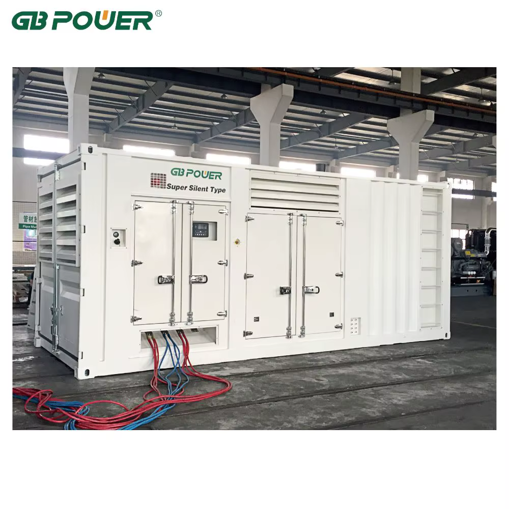 Data Center Backup Power Supply 750kW 750kVA 3 Phase 4 Wire 50/60Hz Super Silent Diesel Generator for 4006-23TAG2A ATS — image 2