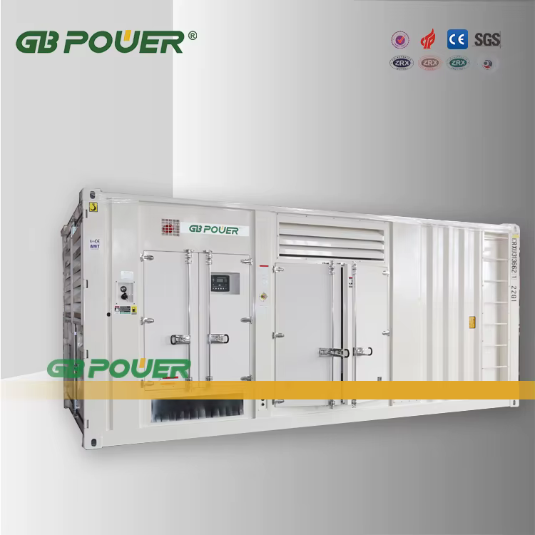 1500kVA Standby Diesel Power Plant with 4012-46TAG2A Engine ATS 50HZ Soundproof Canopy 24V DC Electric Start — image 5