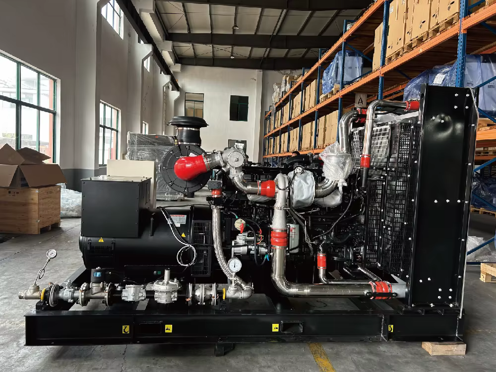 Maintenance-free High Quality 500Kw Natural Gas Turbine Generators Remote Auto Start System GB Power GB-CN500 IP23 Water Cooled — image 2